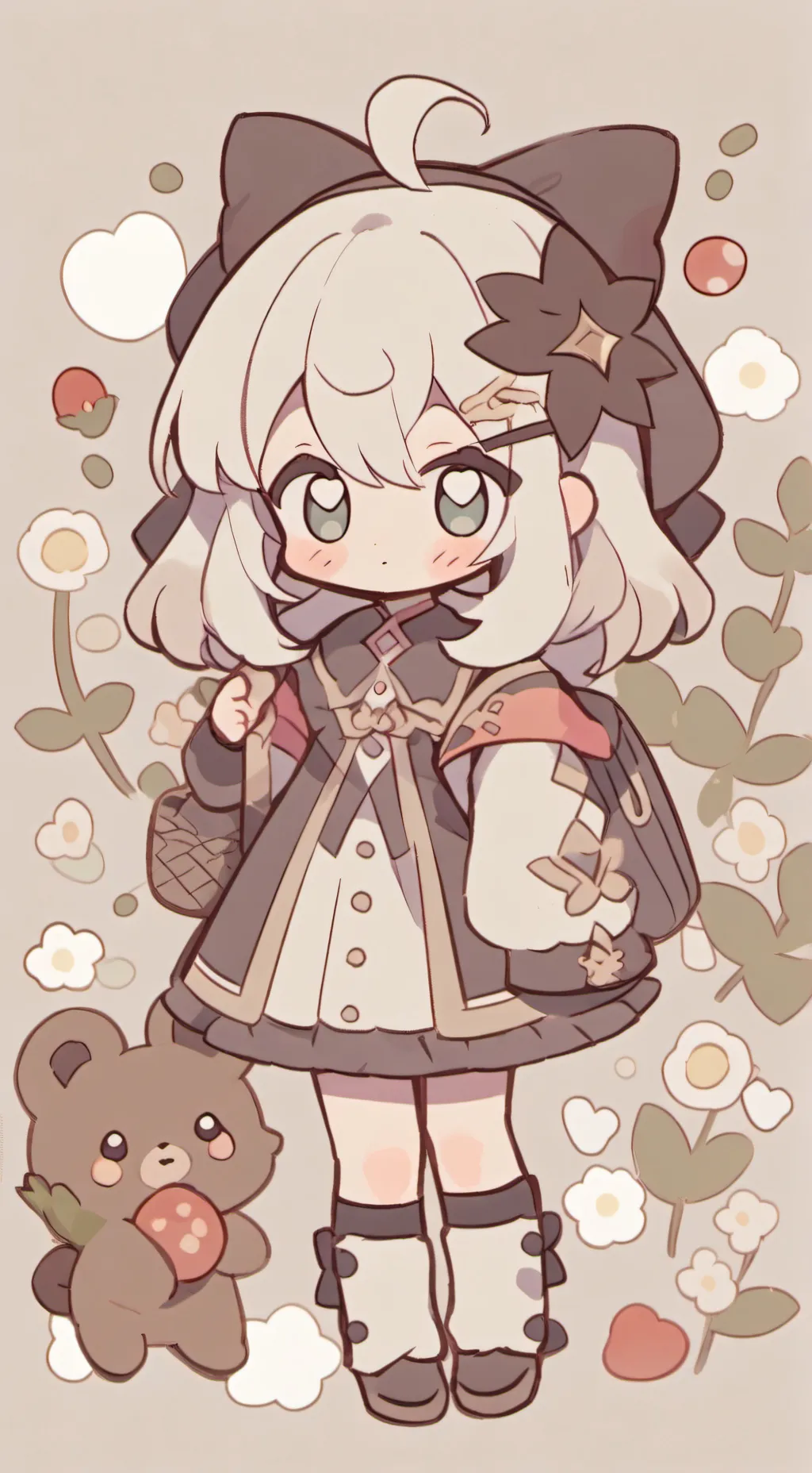 ai character: Lucy ambon background