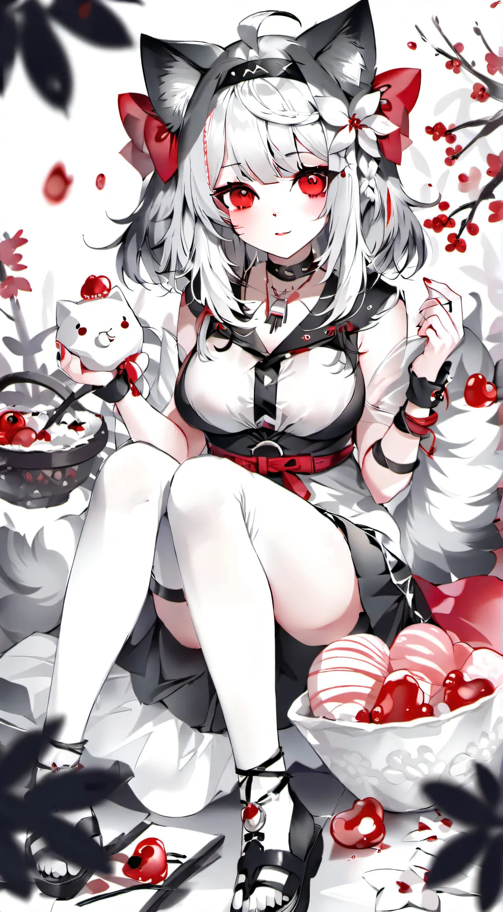 ai character: Alley  background