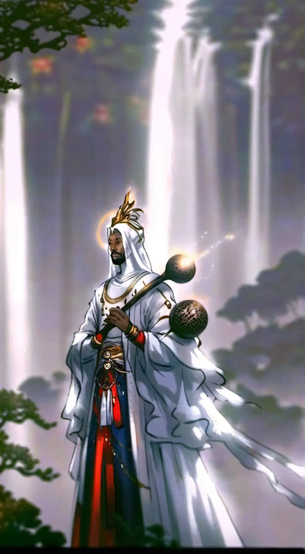 ai character: am telling god background