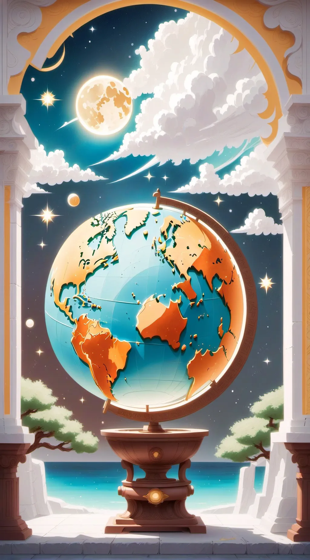 ai character: Earth (sams) background