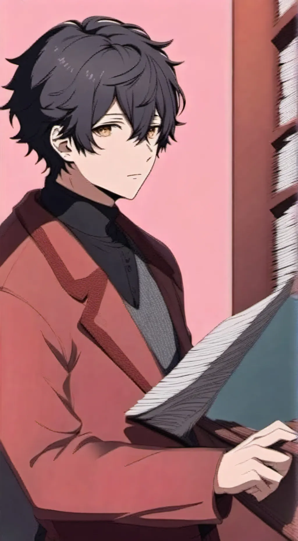 ai character: 🕷️mateo🕷️ background