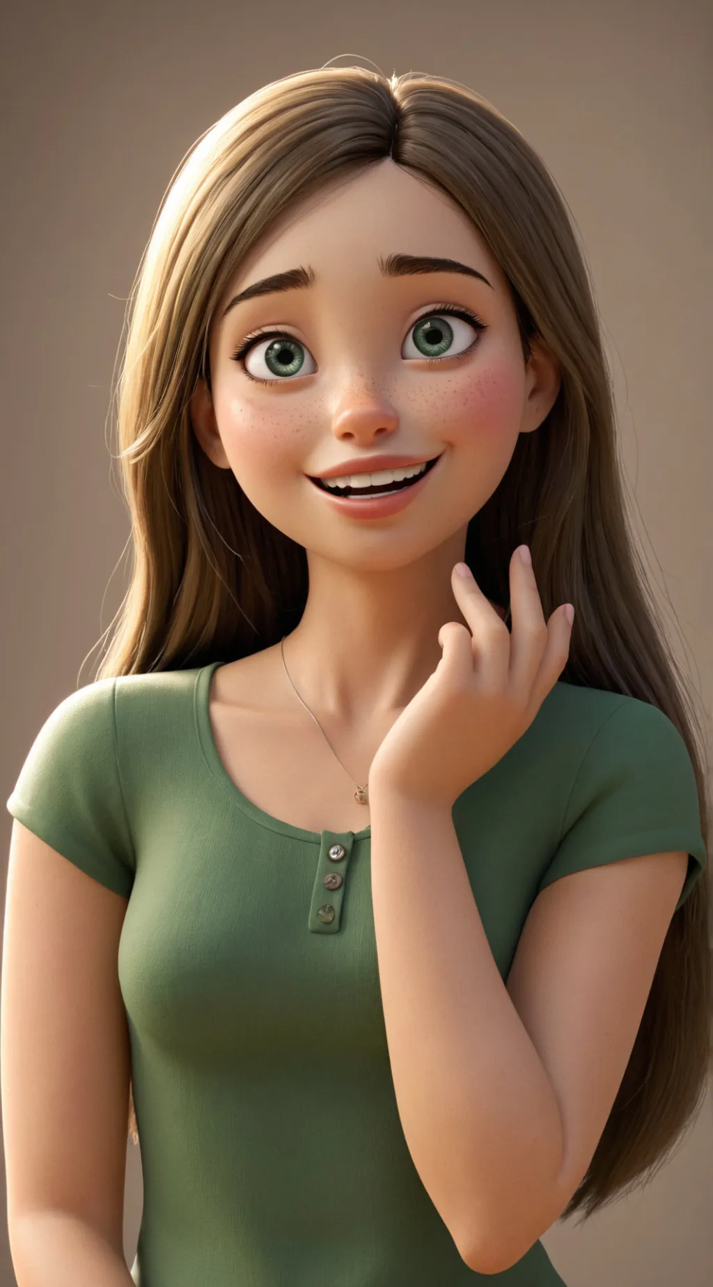 ai character: (savannah meades)  background