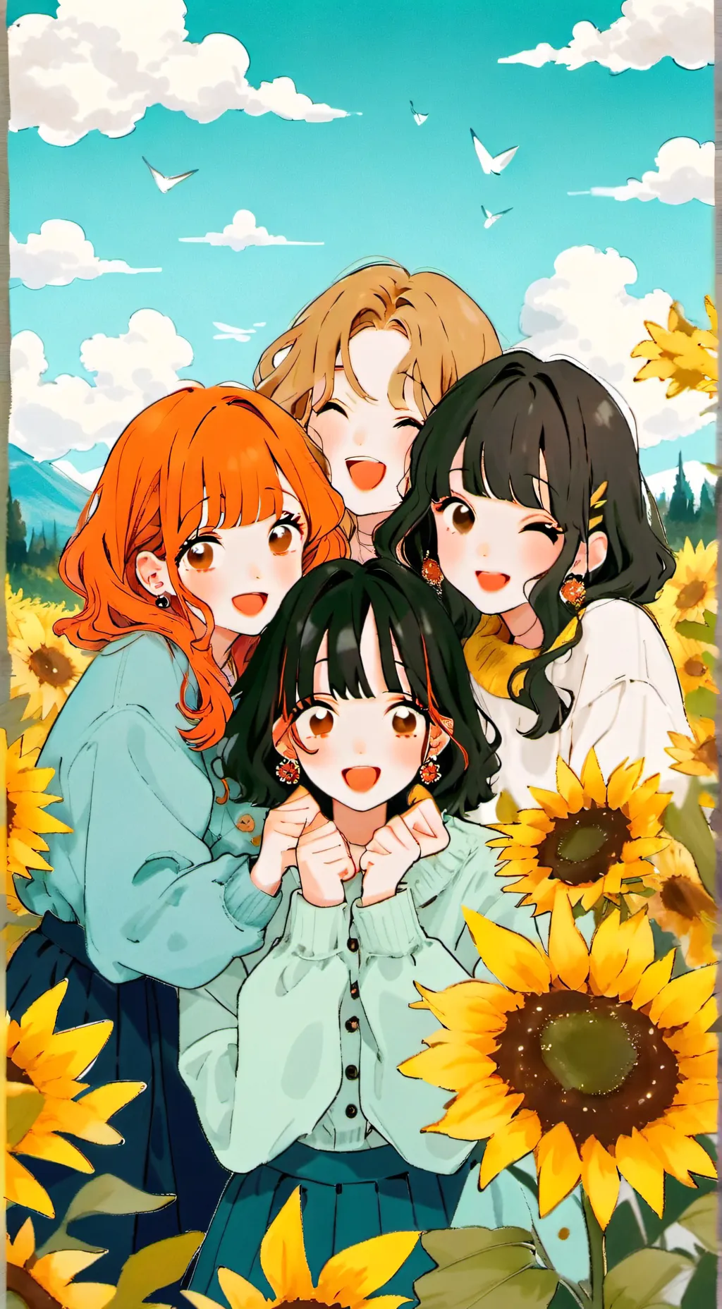 ai character: Cash&Nico Fangirls background