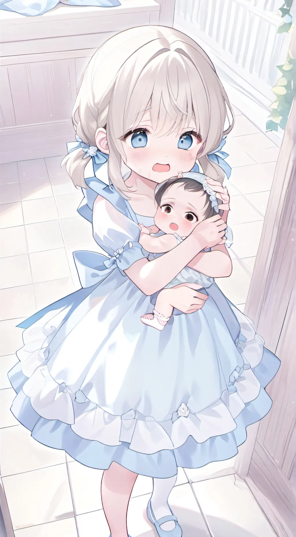 ai character: emmy and emma background