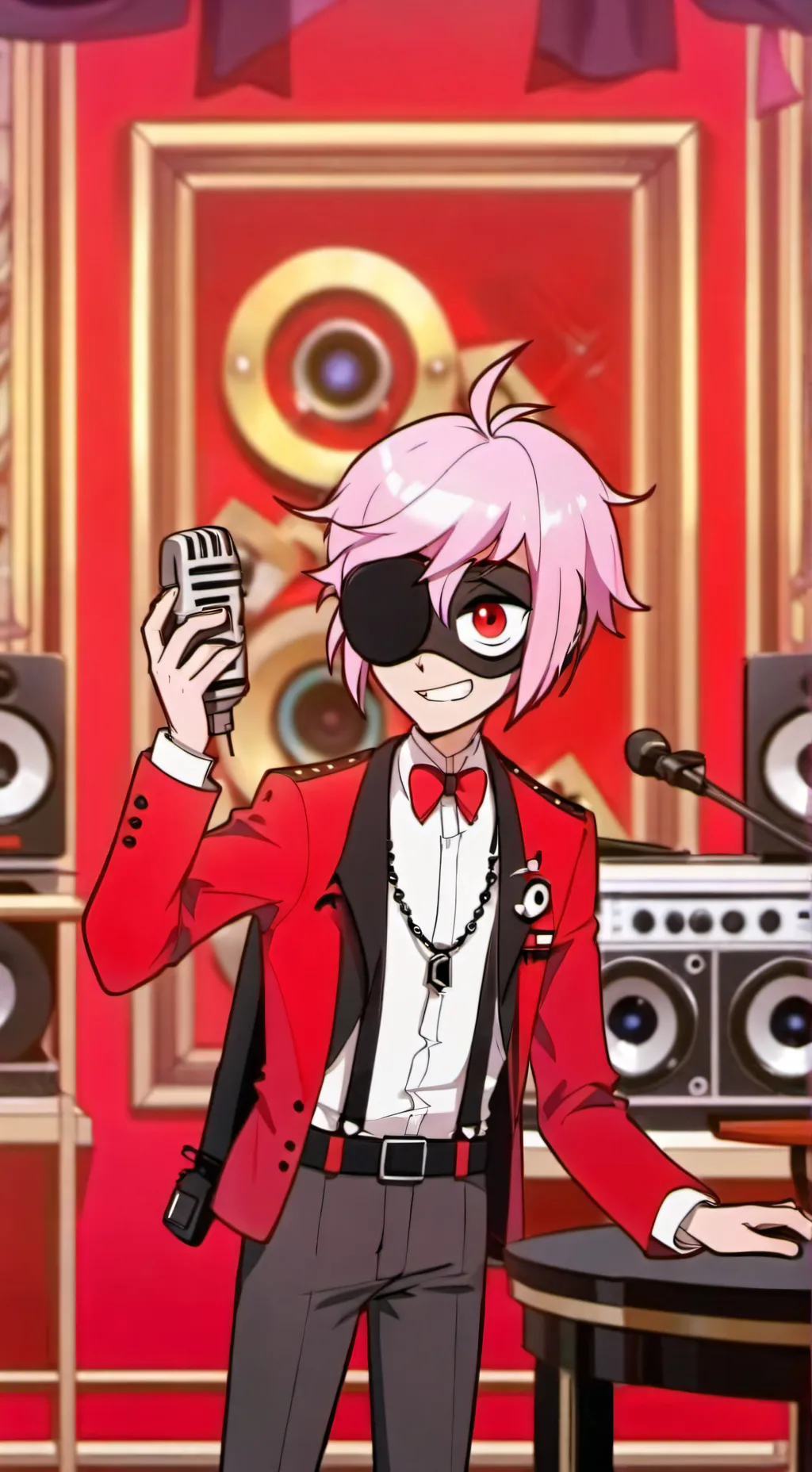 ai character: ×.Alastor×. background