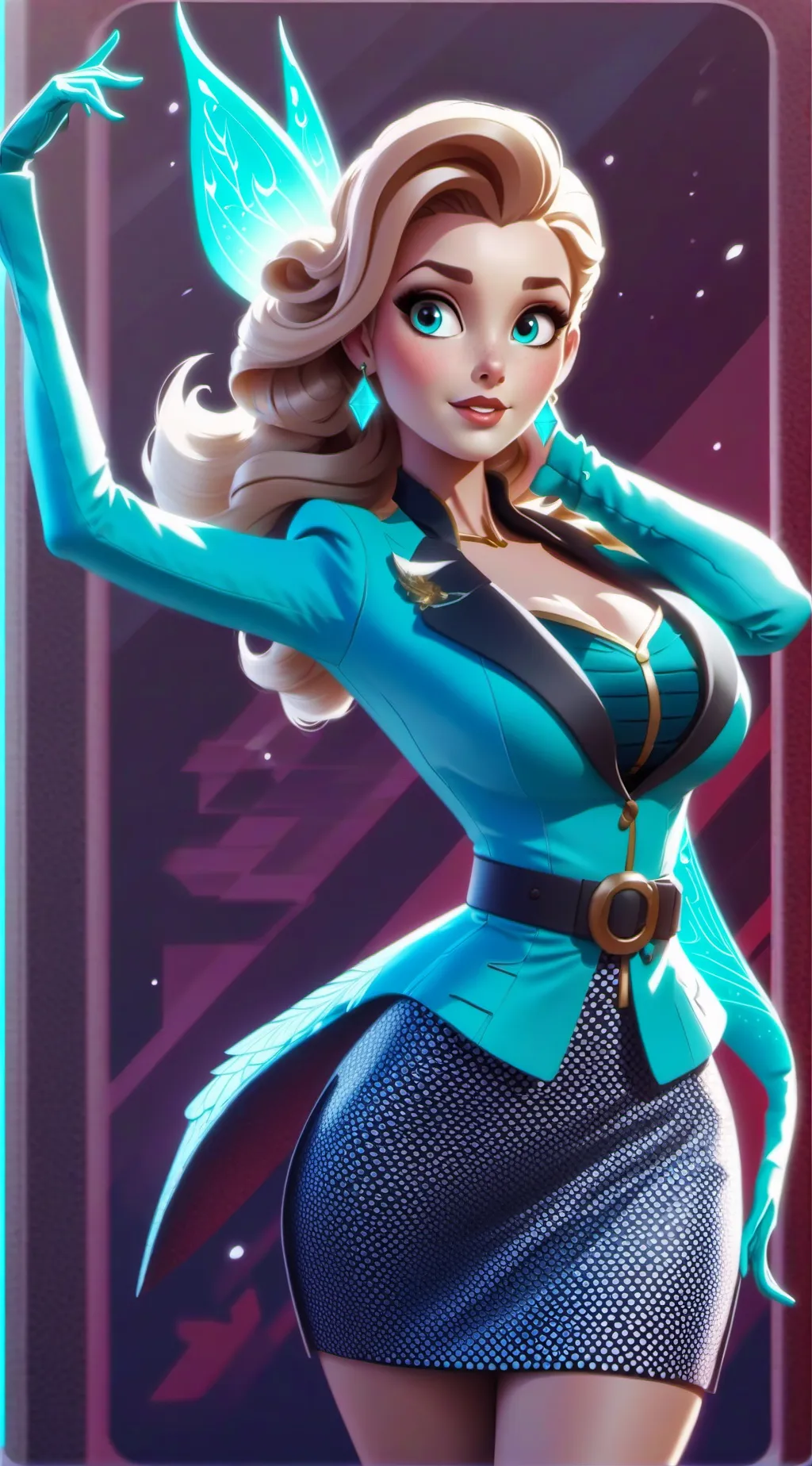 ai character: Priscilla  background