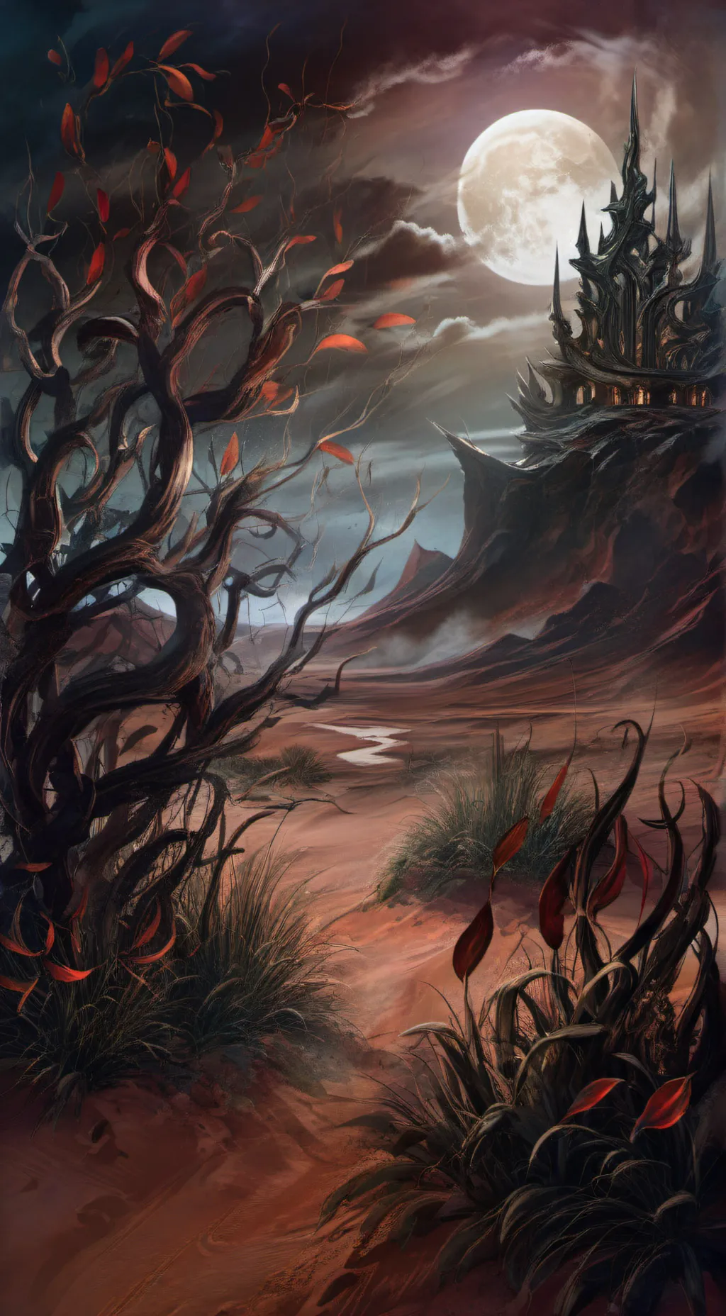 ai character: Foggy like wind 2 background