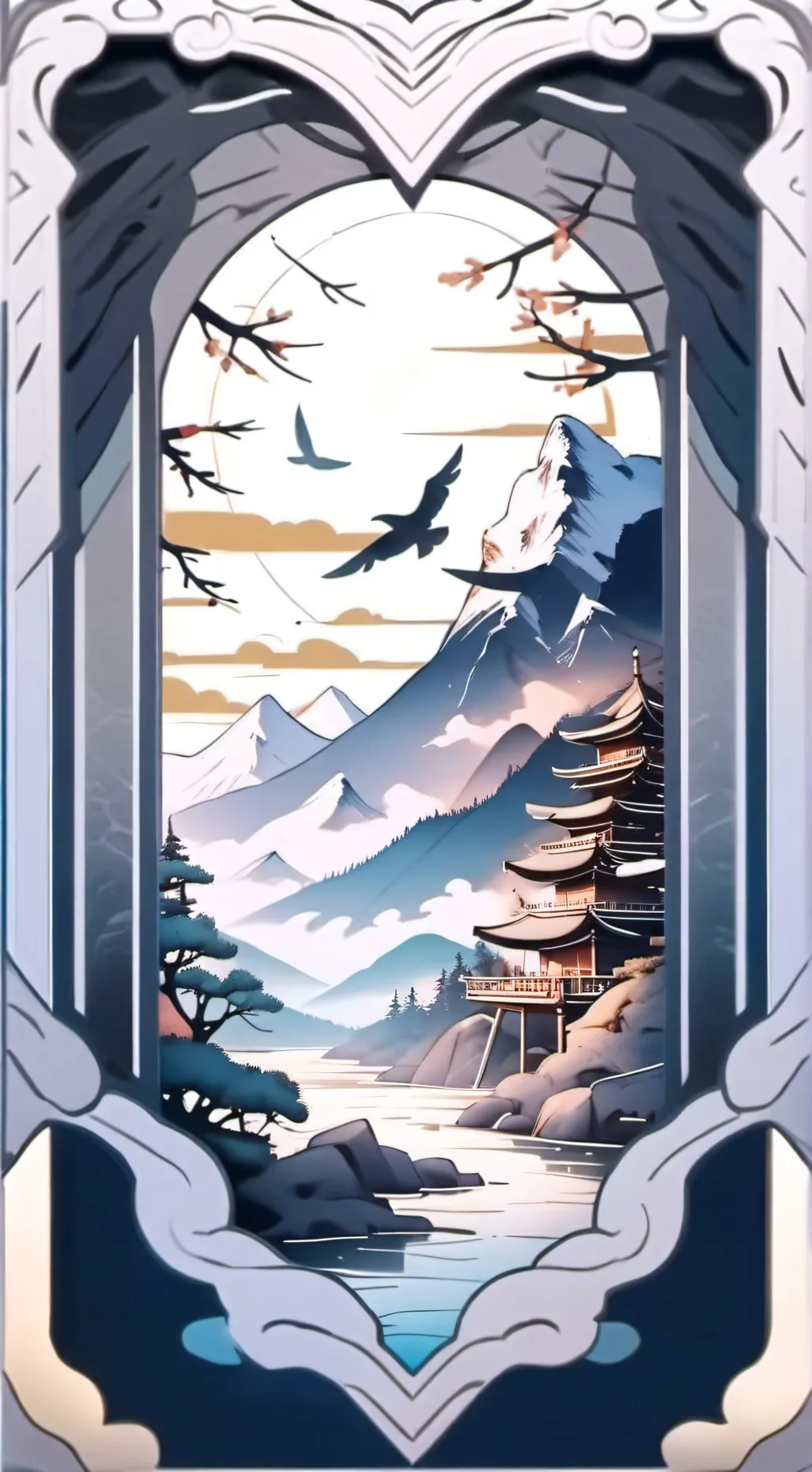 ai character: JJK WEDDING 💝 background