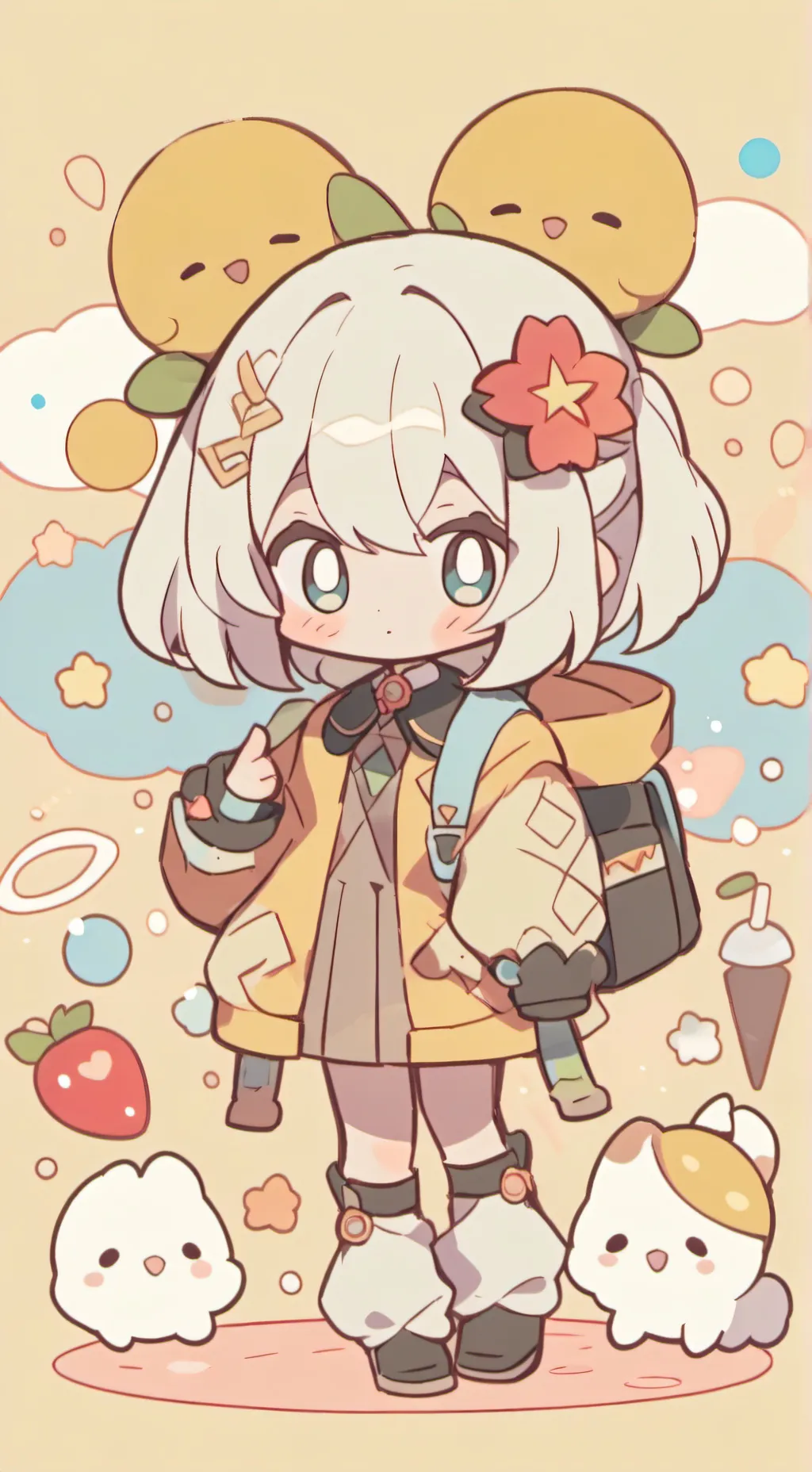 ai character: Мири background