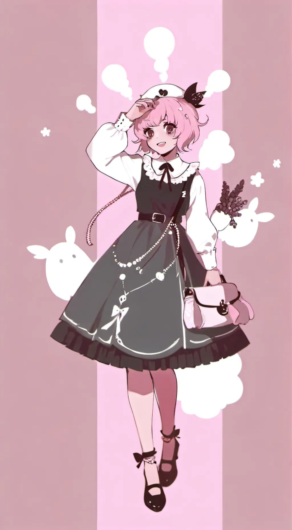 ai character: Mina background