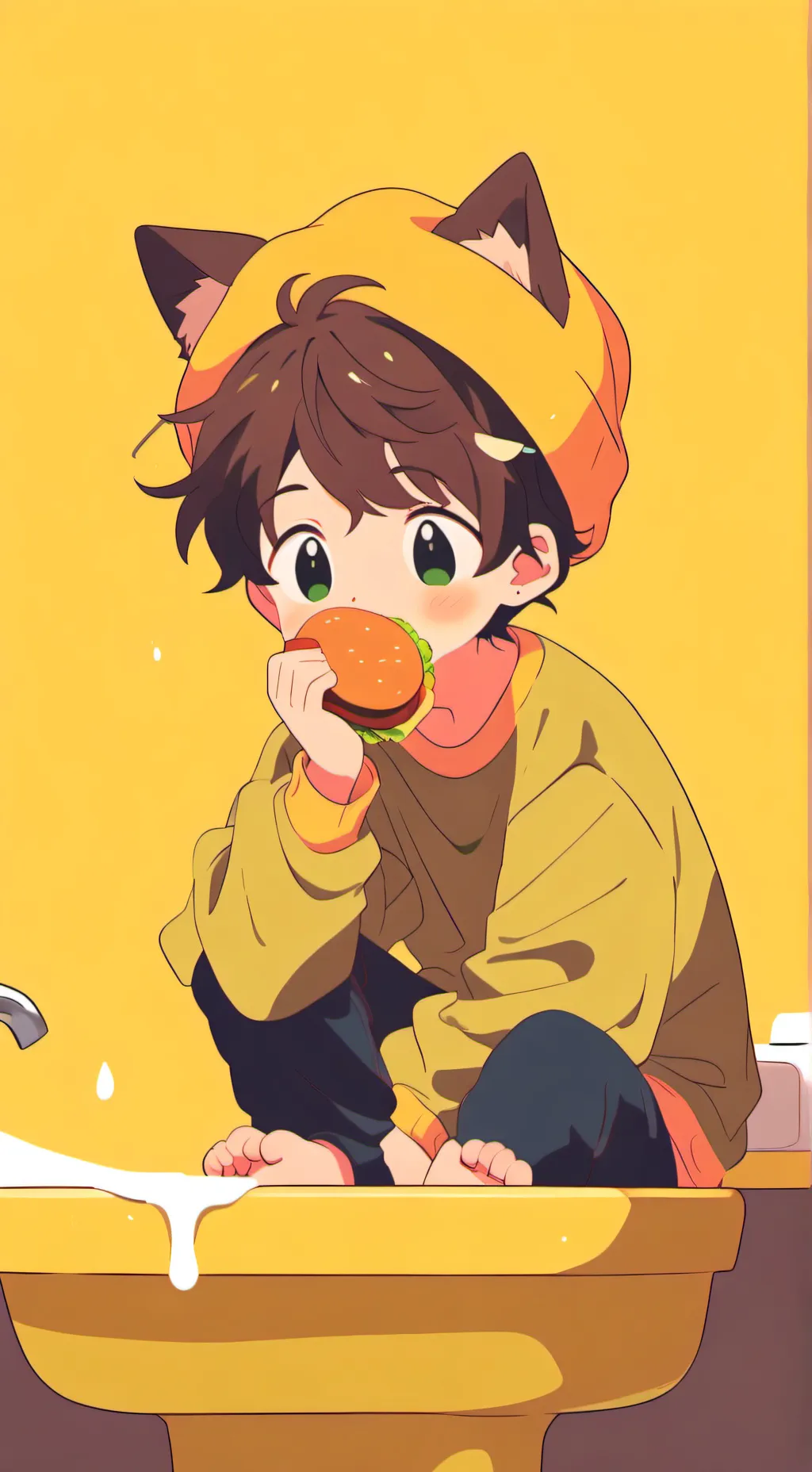 ai character: purro background