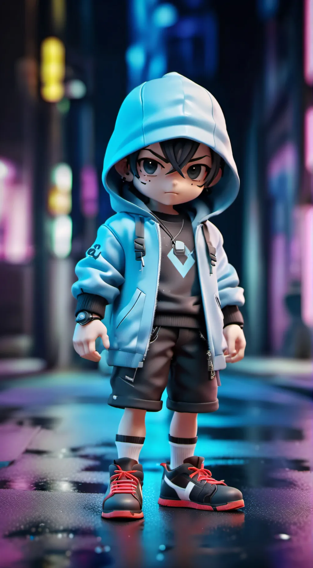 ai character: aphmau... background