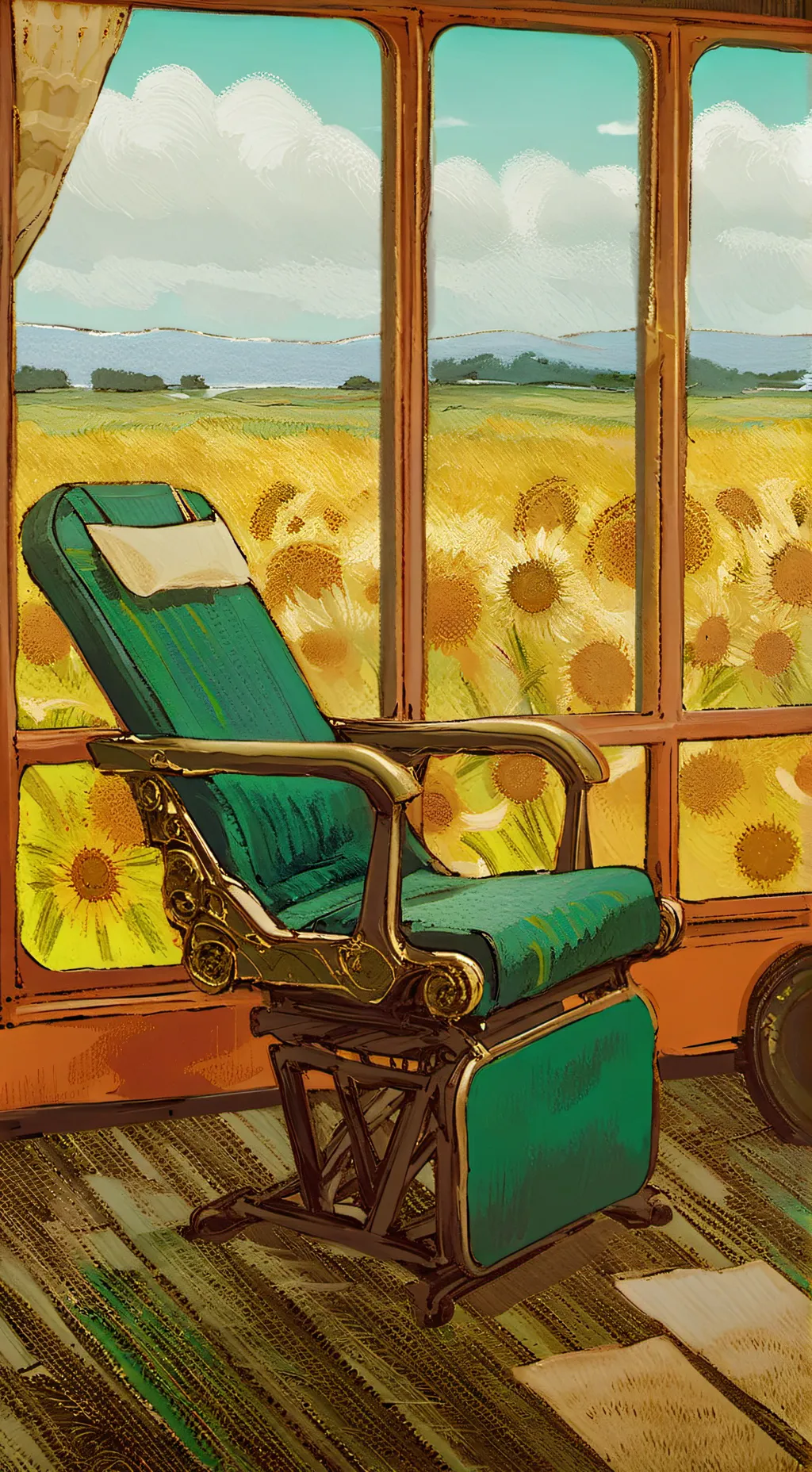 ai character: Dw meets karen  background