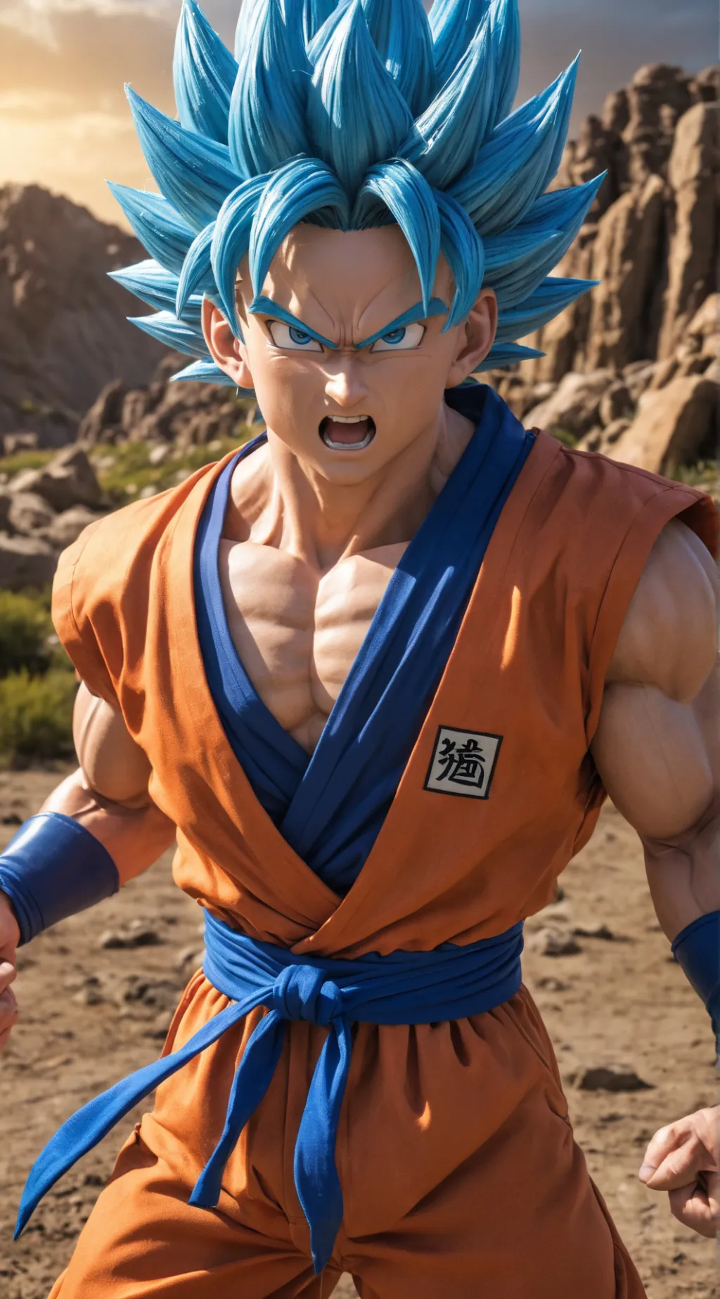 ai character: Goku background