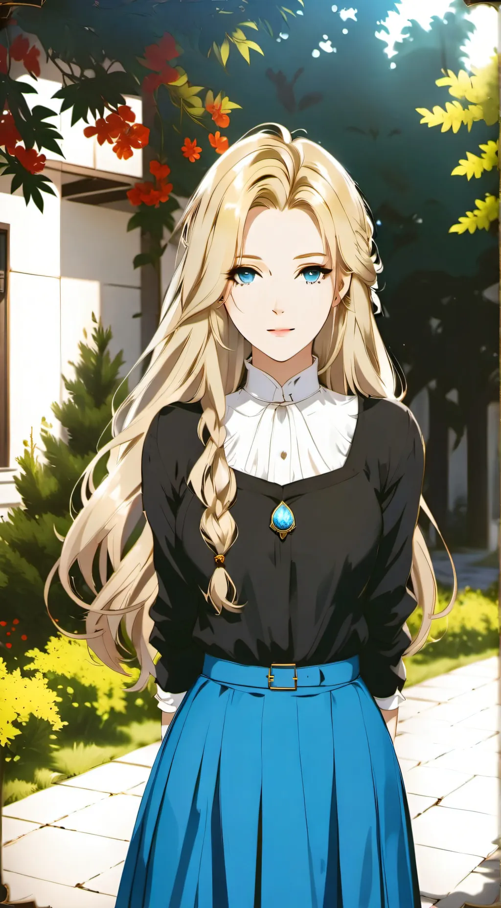 ai character: lily  background