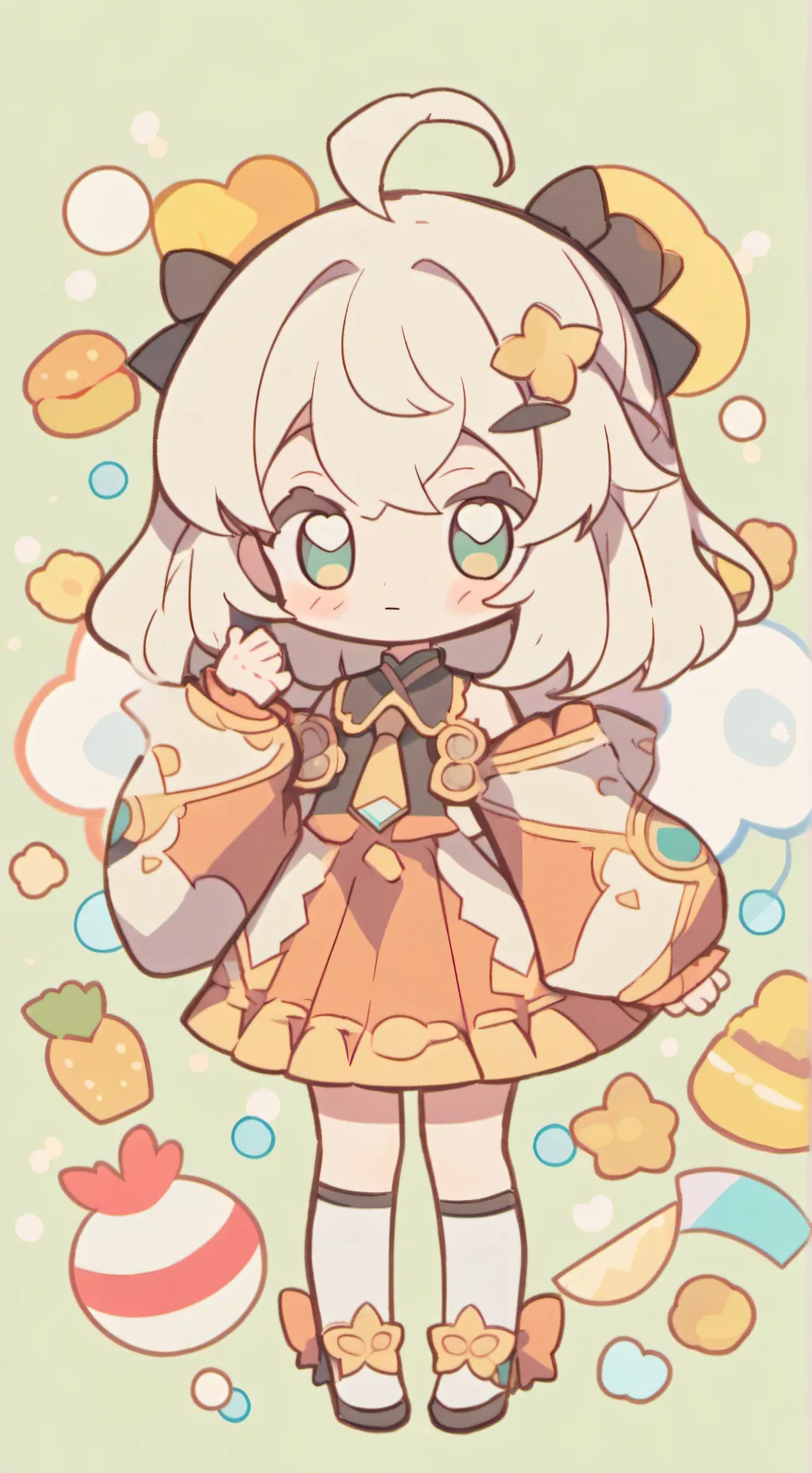 ai character: tu hija Nicole❤️🍼 background