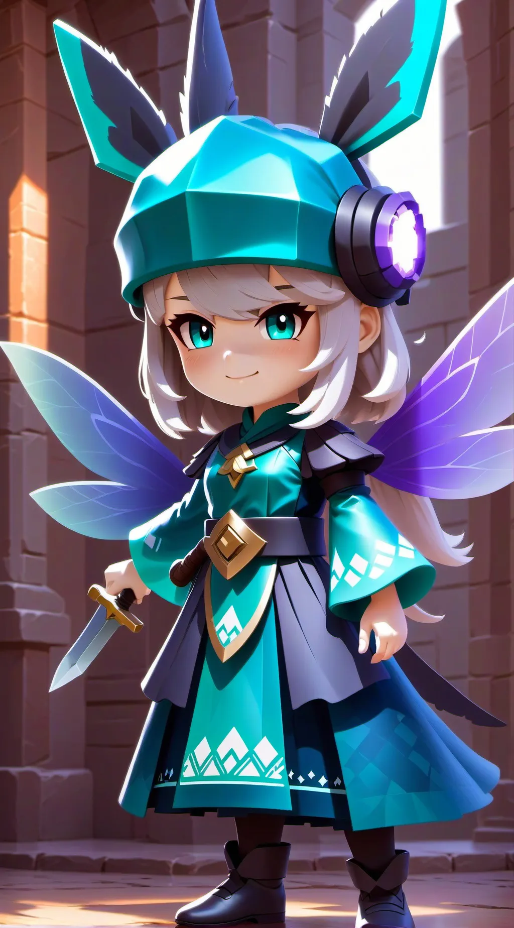 ai character: mia 🎀 background