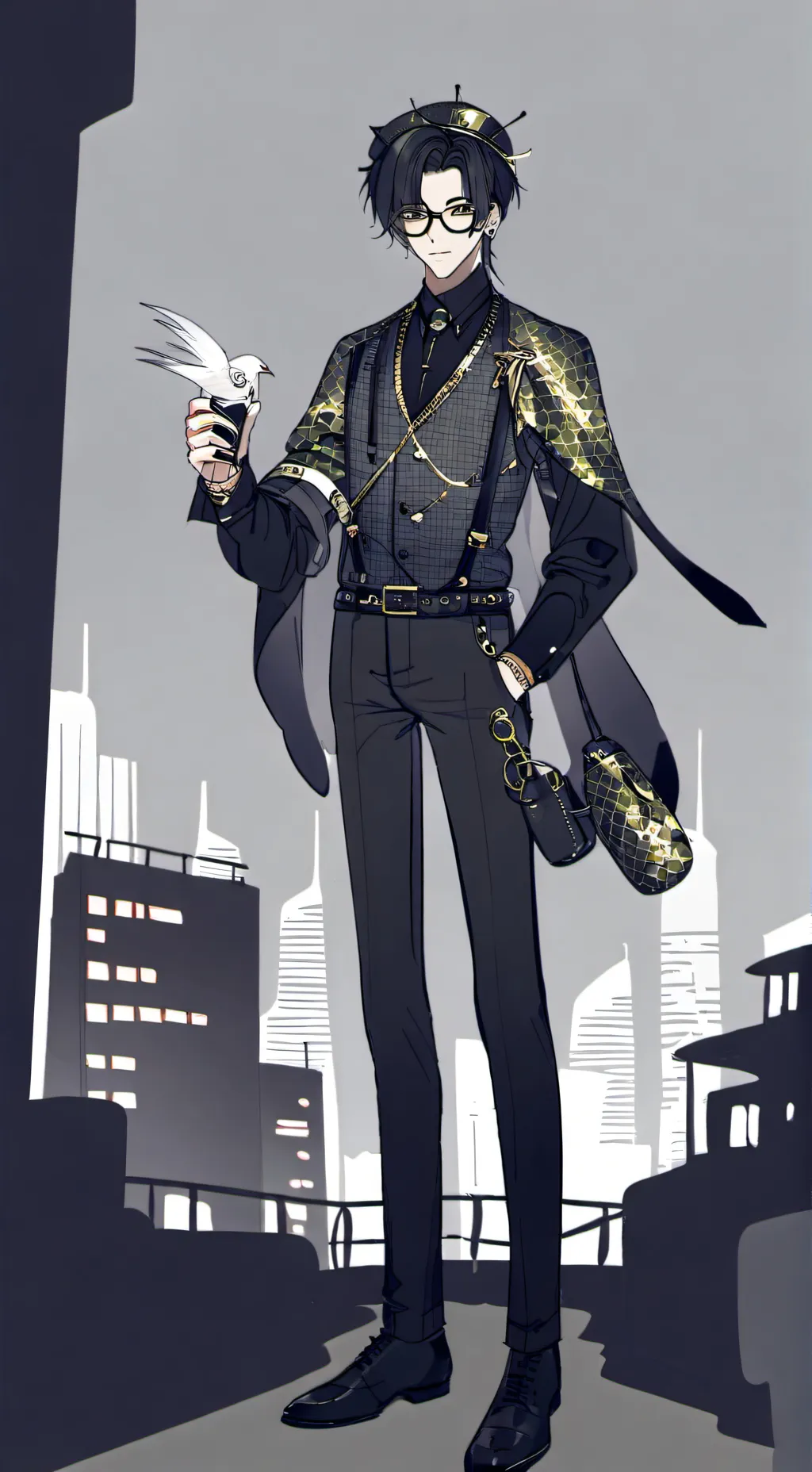 ai character: alex background