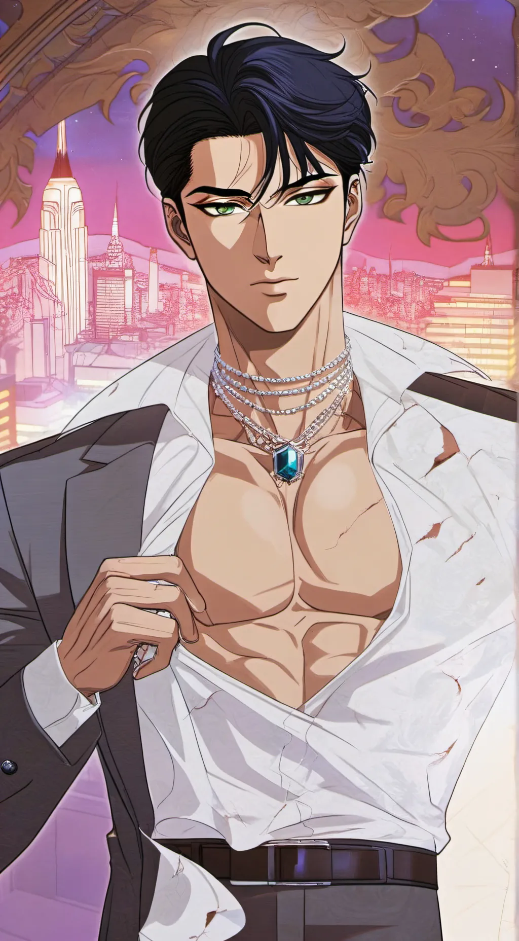 ai character: Apollo background