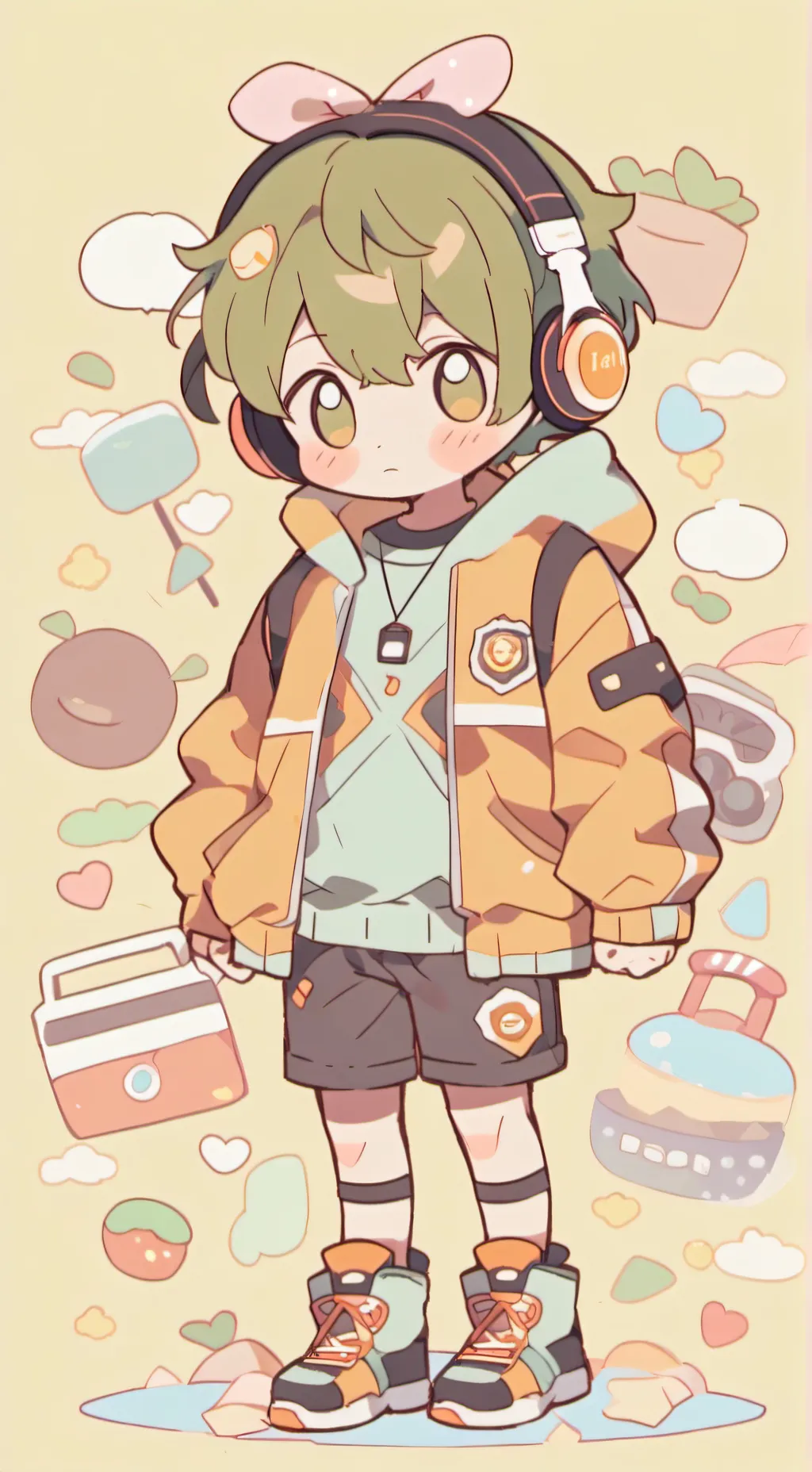 ai character: Creepypasta background