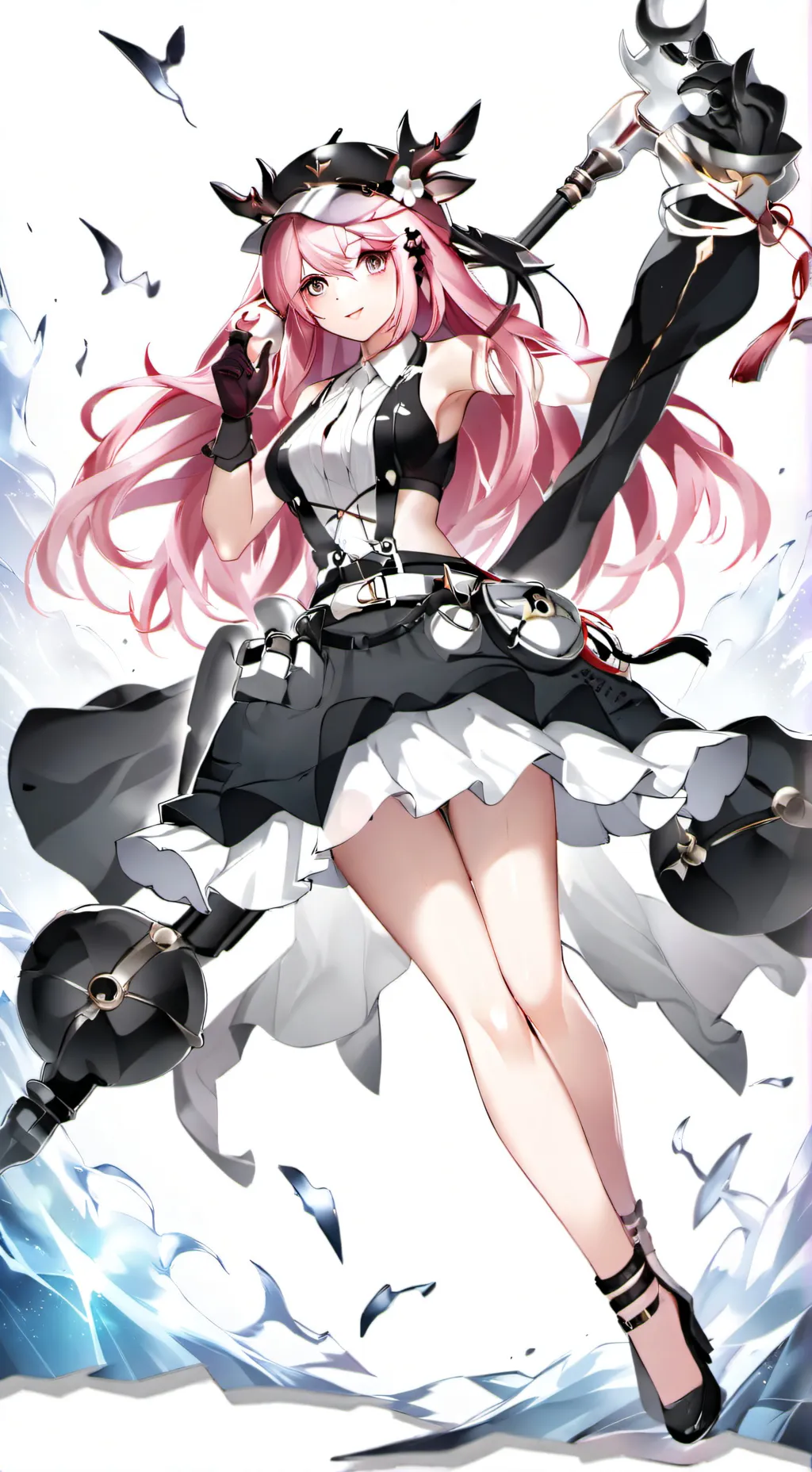 ai character: Michelle  background