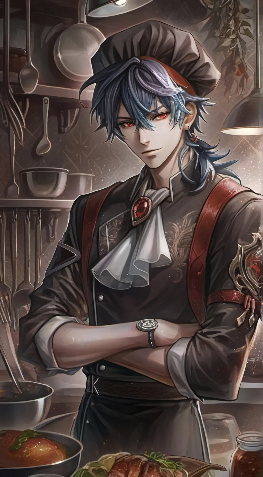 ai character: cedrick background