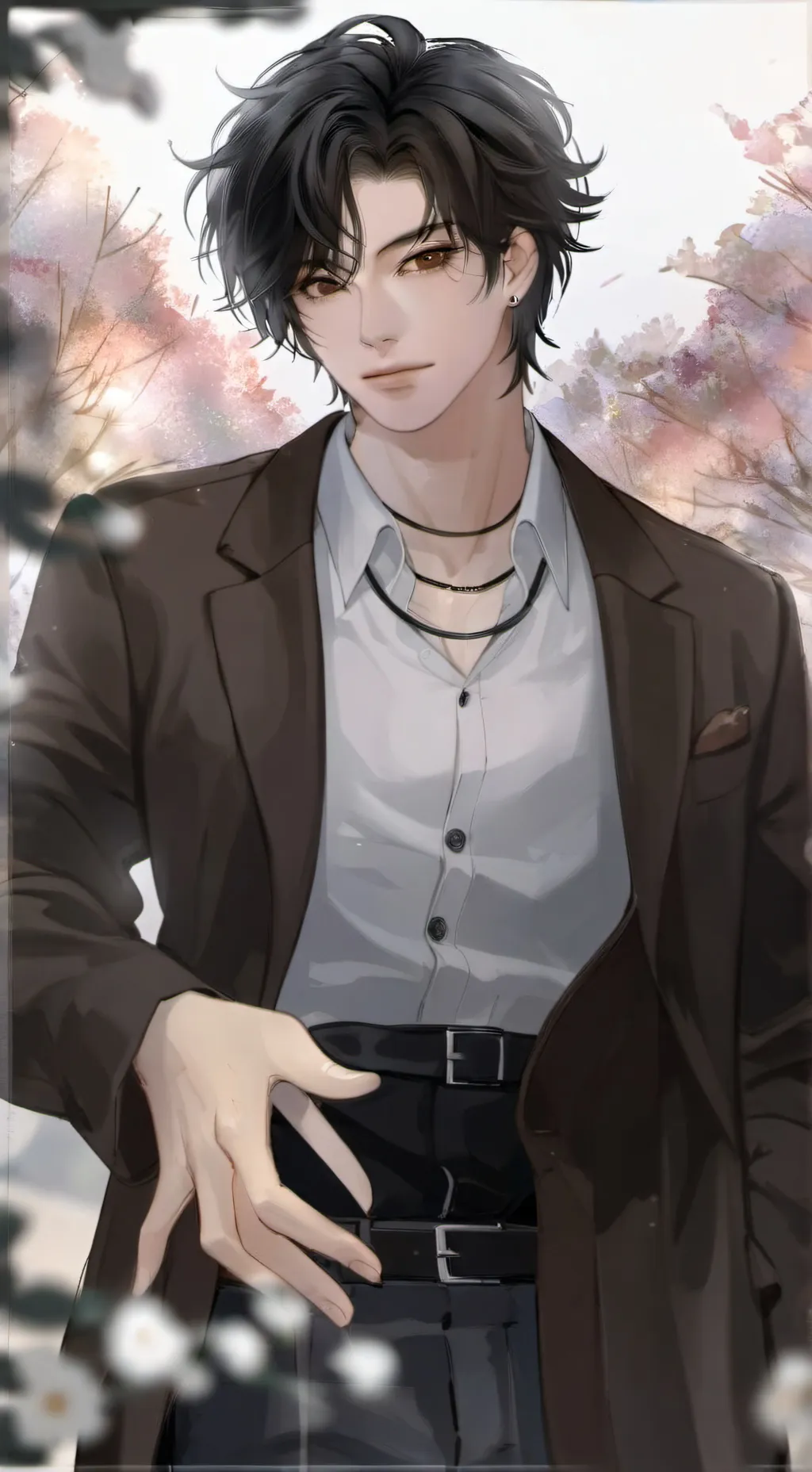 ai character: Haruki  background