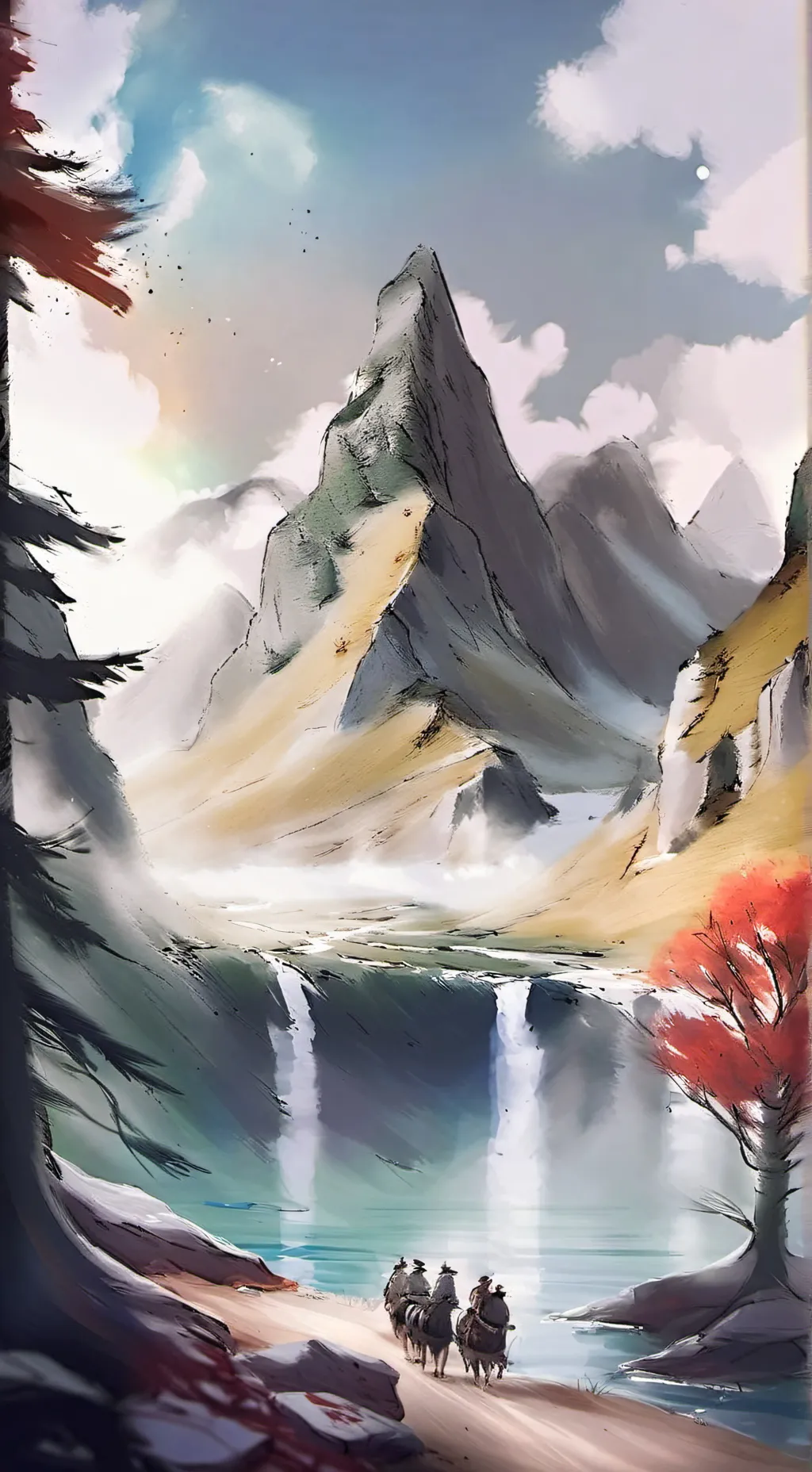 ai character: safe space background