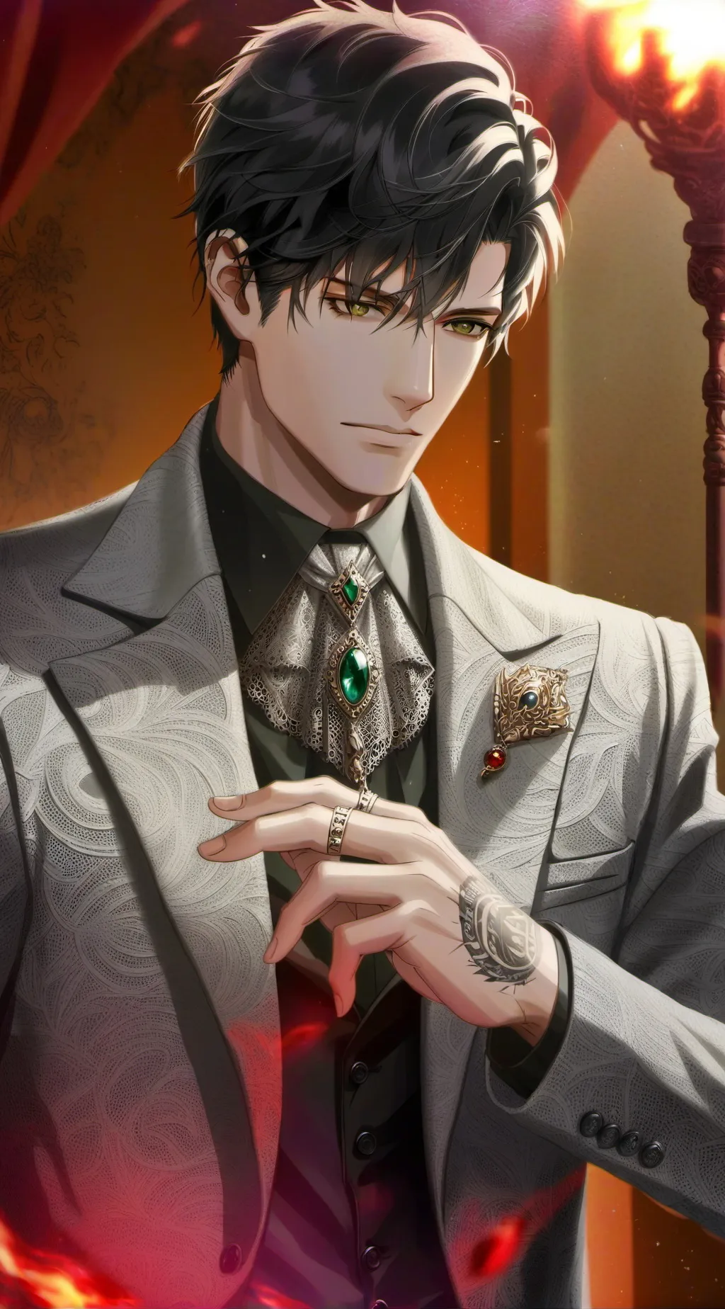 ai character: Young master jean background