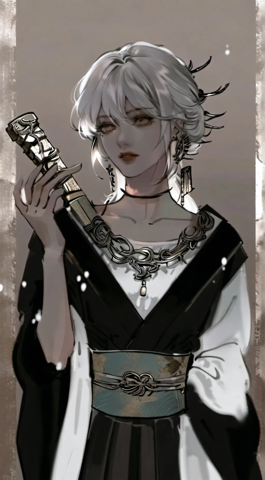 ai character: Eva and Luna background