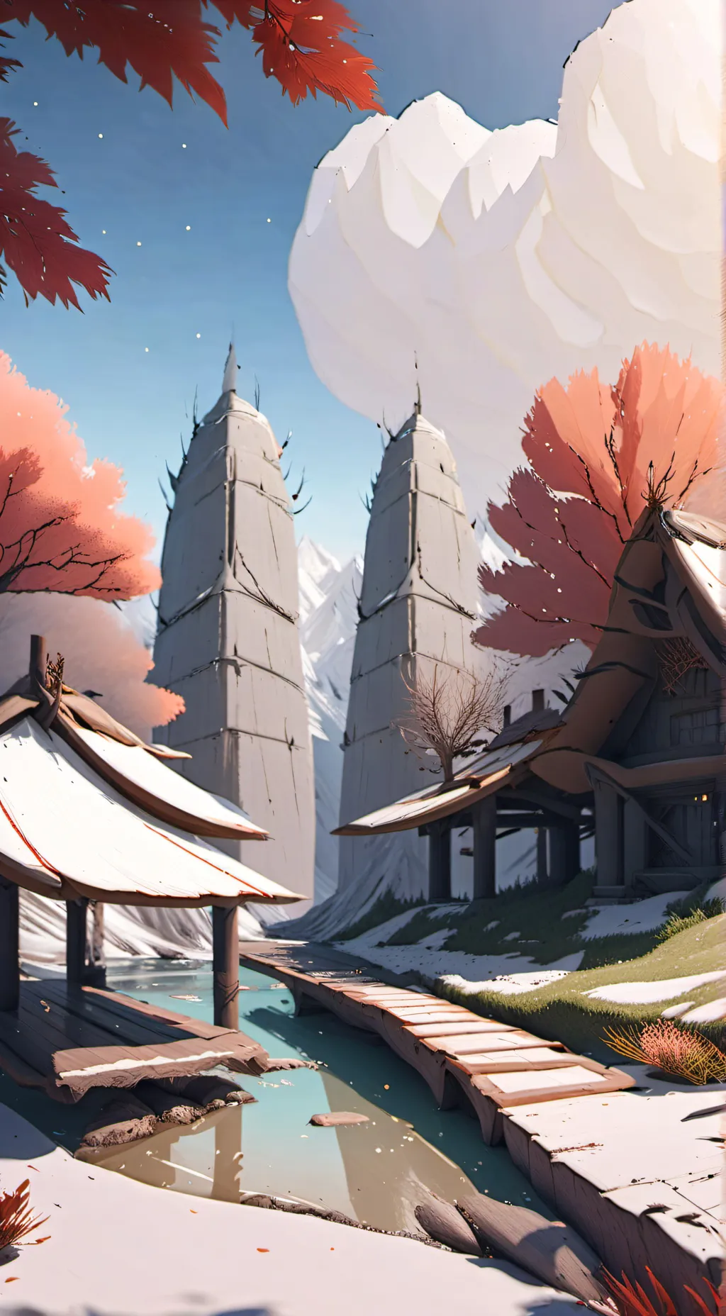 ai character: 🩷上月の🩷 background