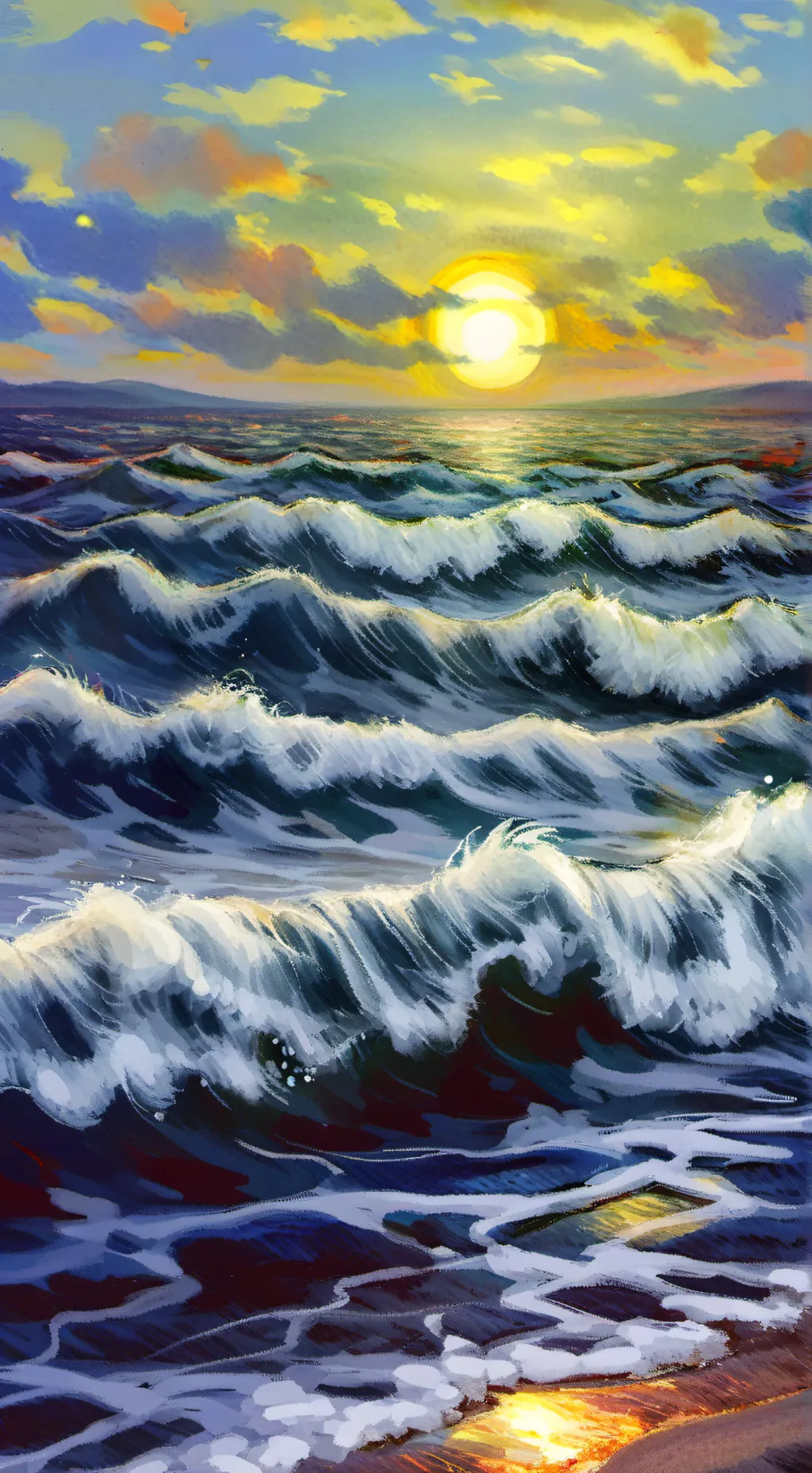 ai character: Hatsune miku  background