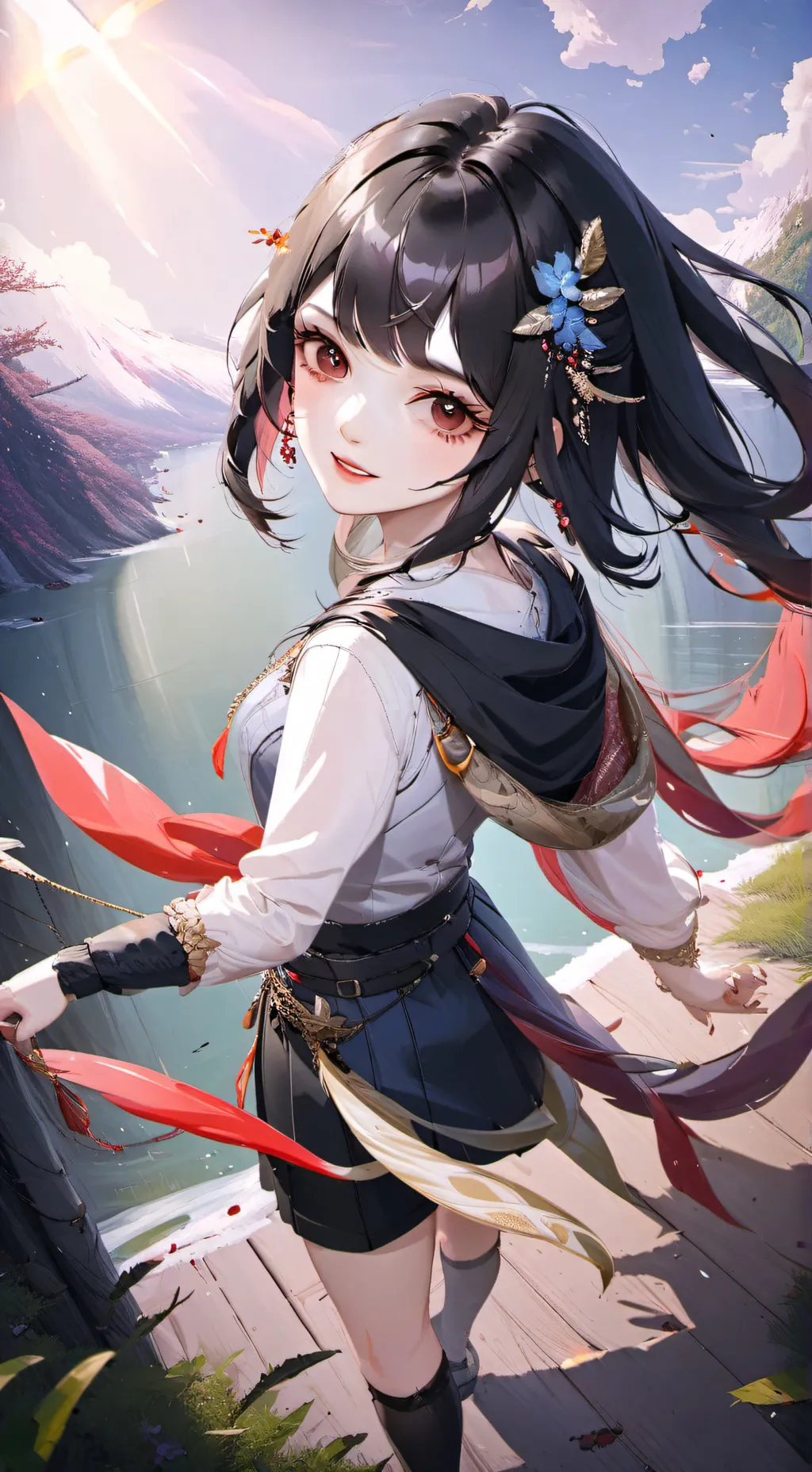 ai character: Mika background