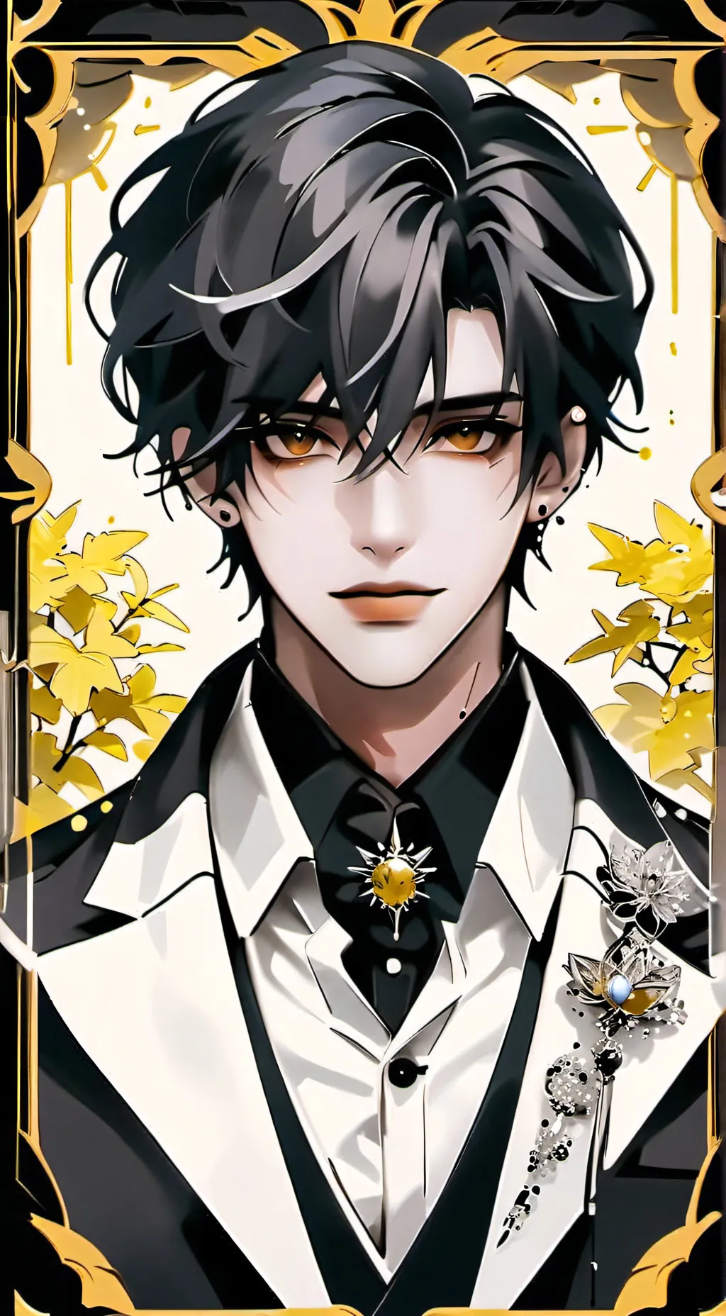 ai character: ✡Xavier✡ background