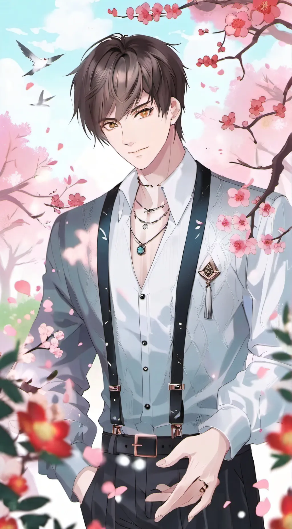 ai character: Felix💖🫦 background