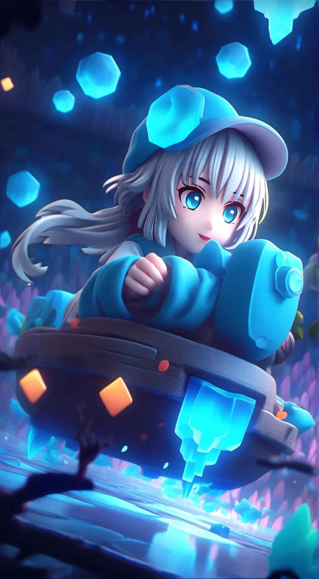 ai character: belem background