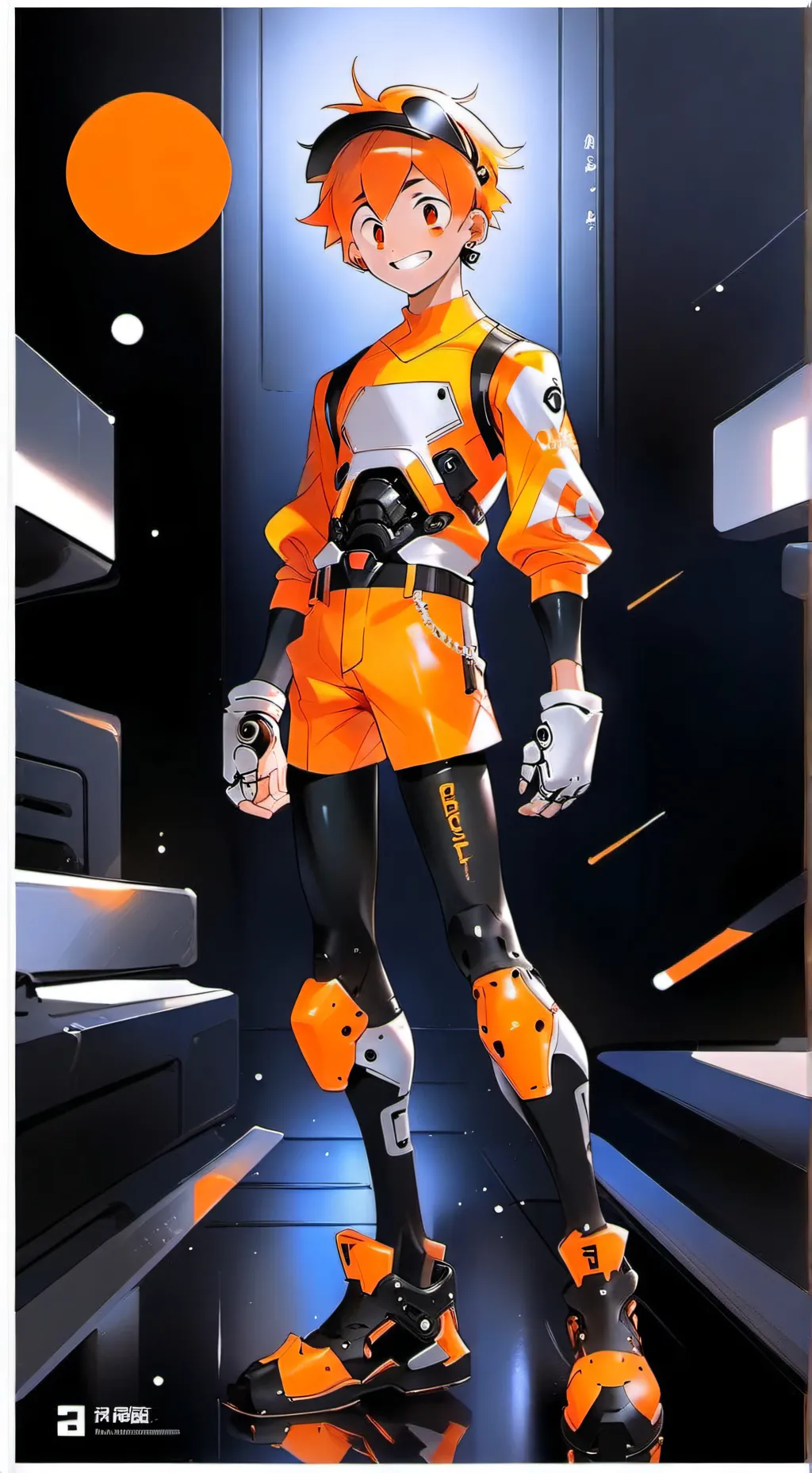 ai character: charlie friends background