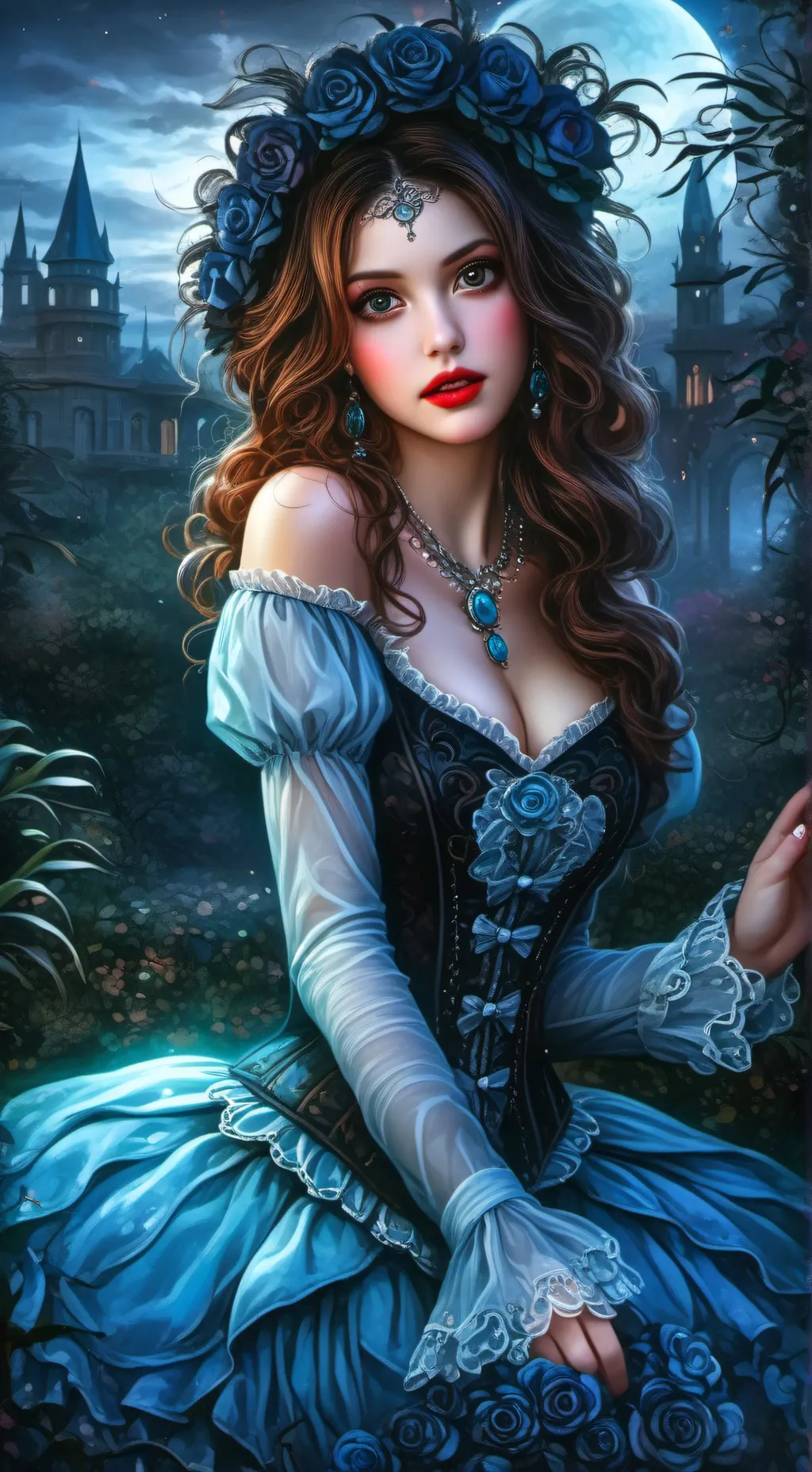 ai character: OLÍVIA  background