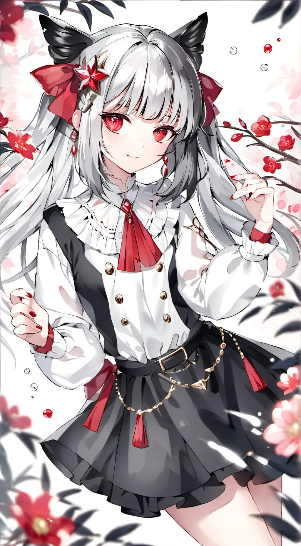 ai character: Eimi🩷 background