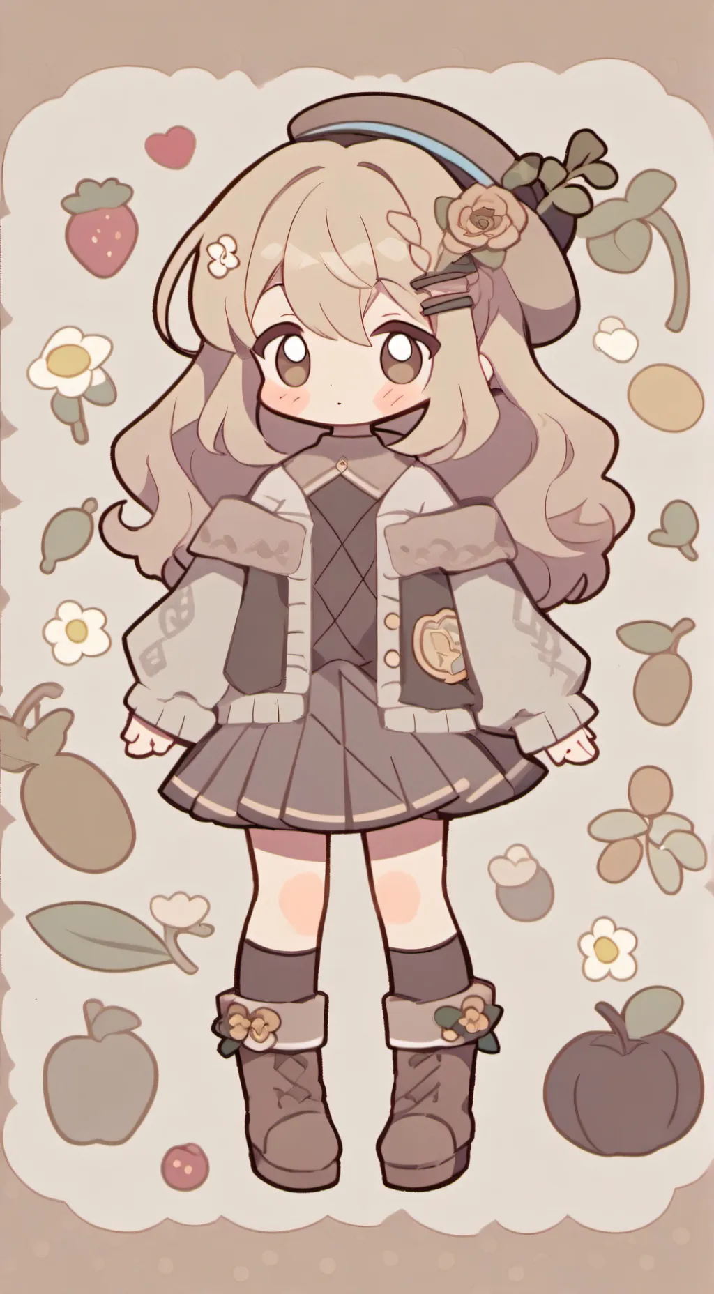 ai character: Lily background