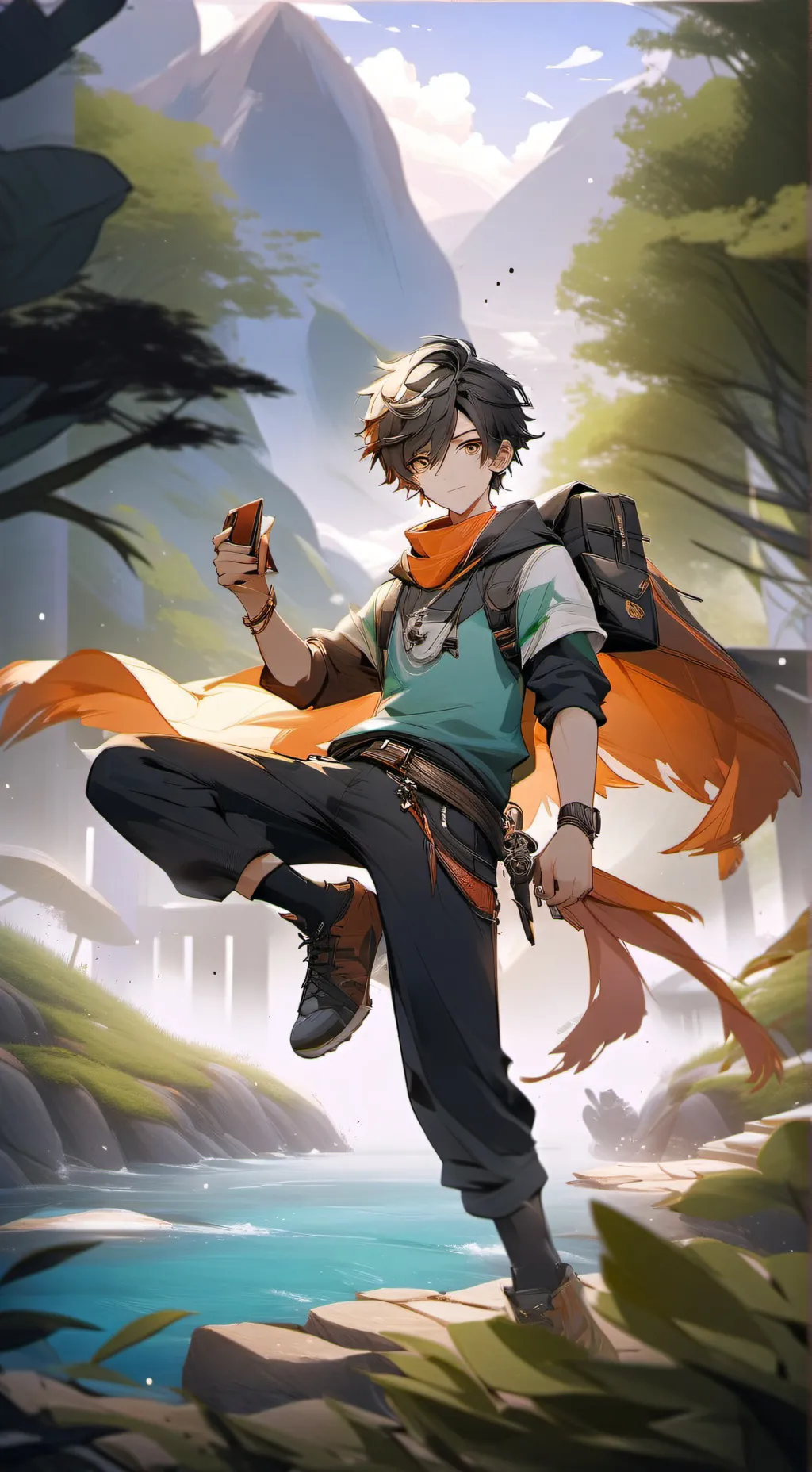 ai character: Nathan background