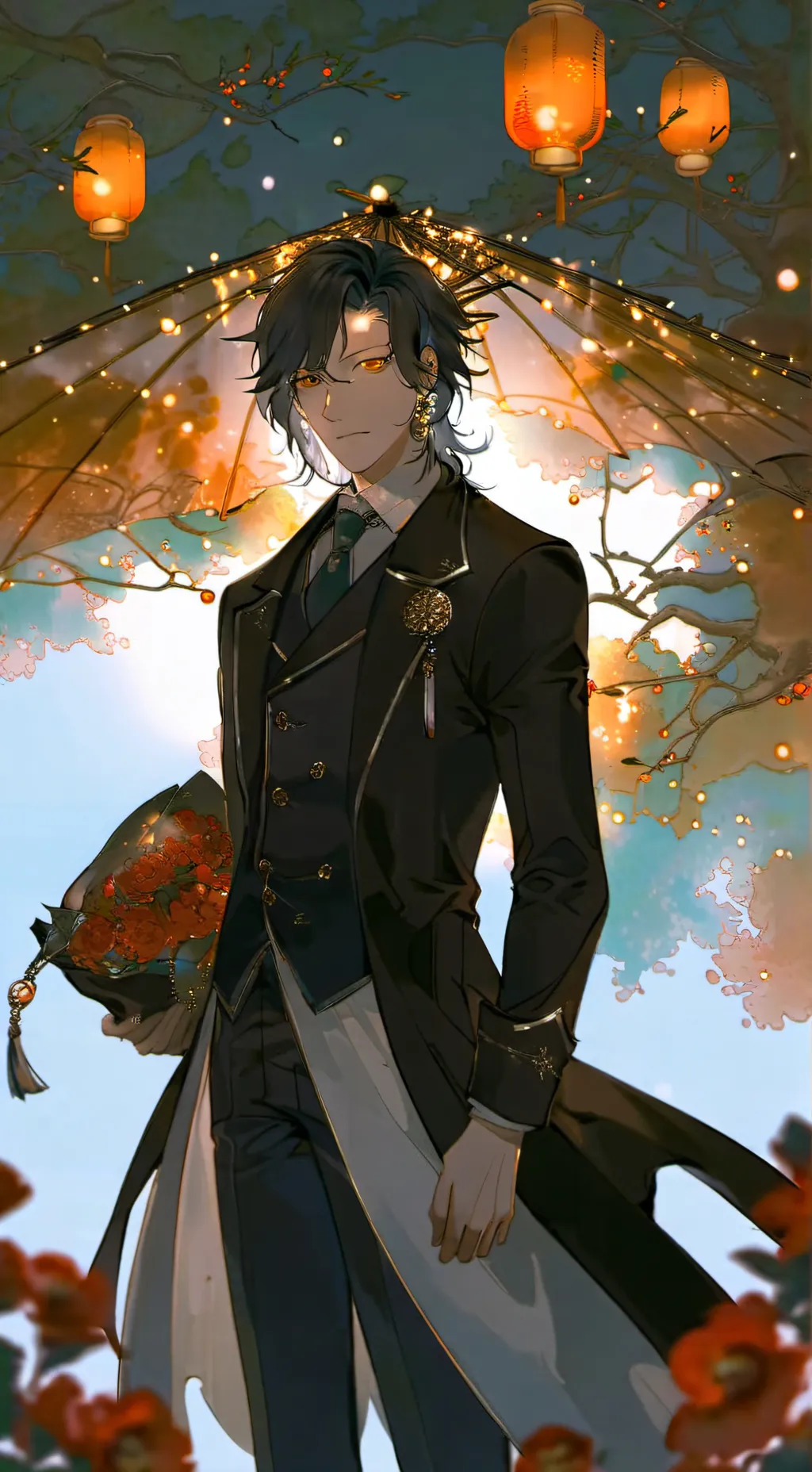ai character: Chuuya Nakahara background