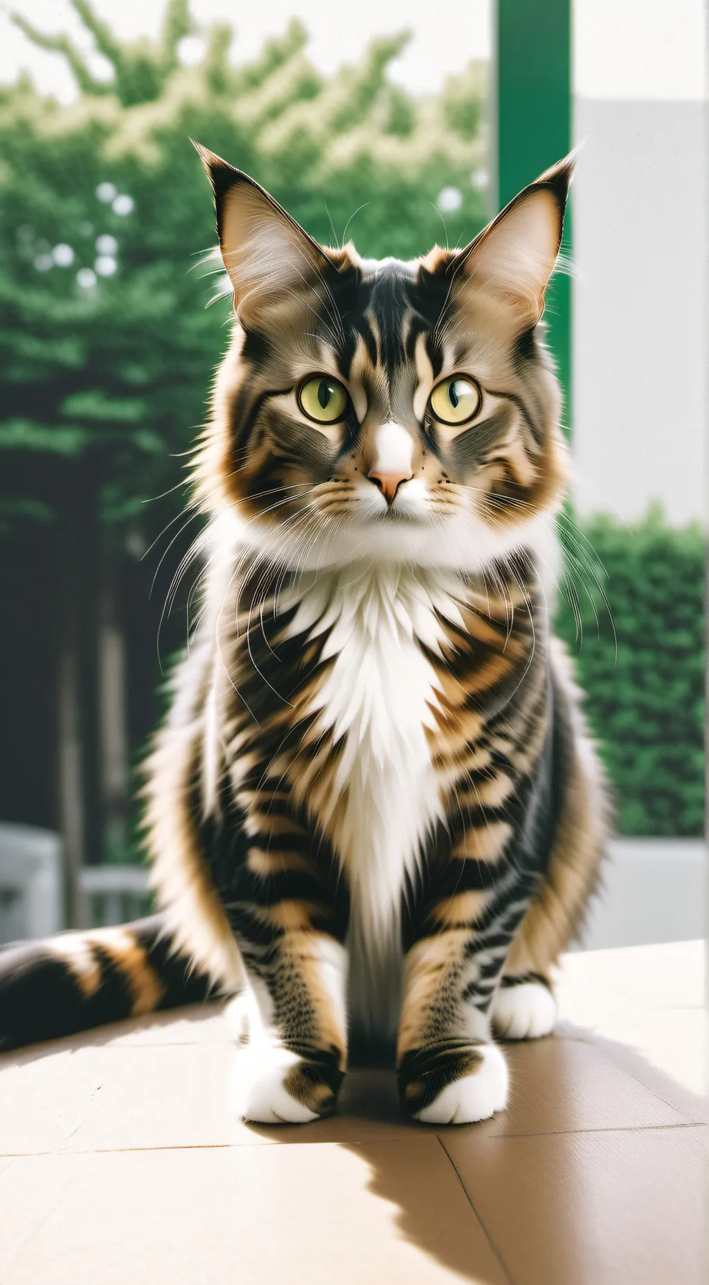 ai character: ~Peachy~ background