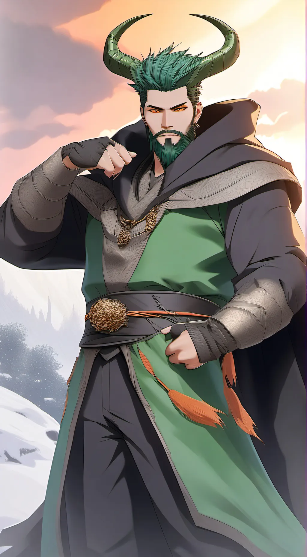 ai character: Thor background