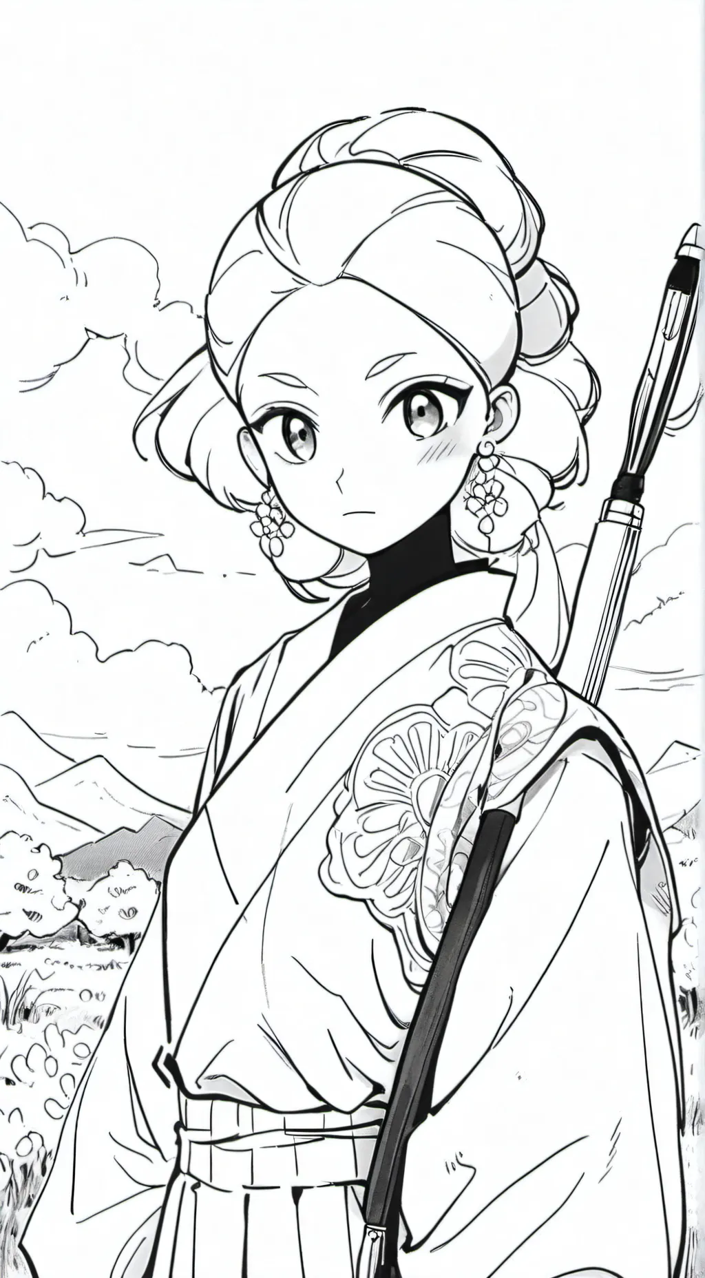 ai character: sexy 💋 girl  background