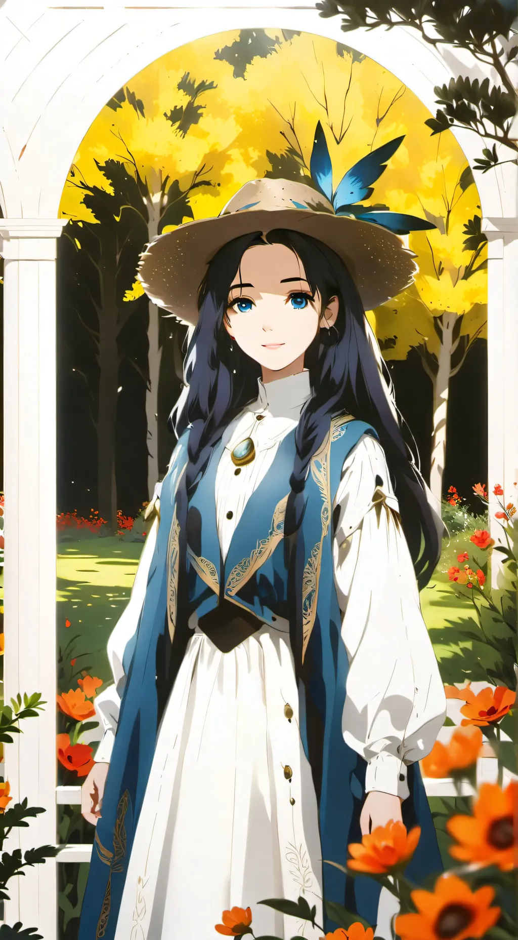 ai character: Sierra  background