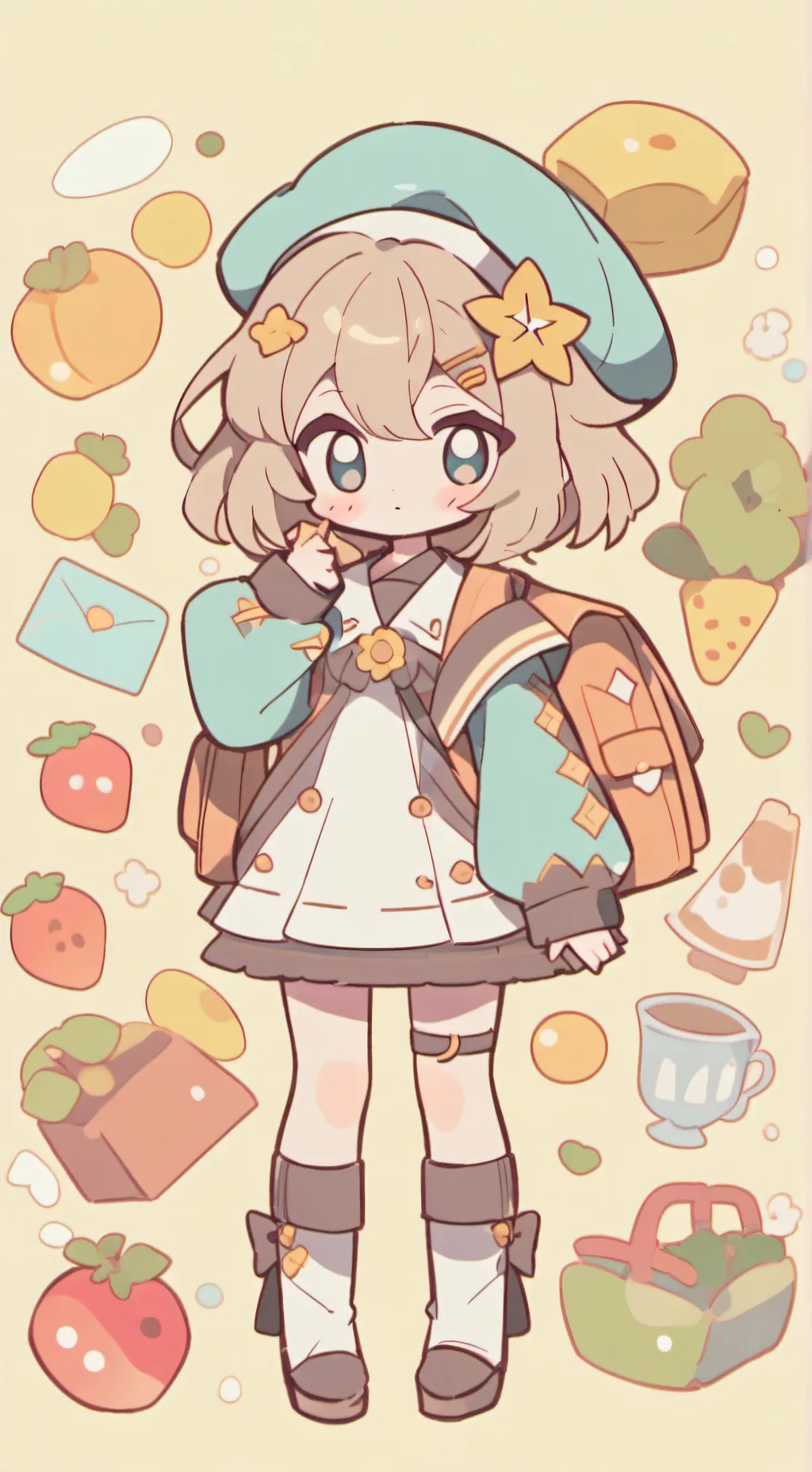 ai character: kny  background