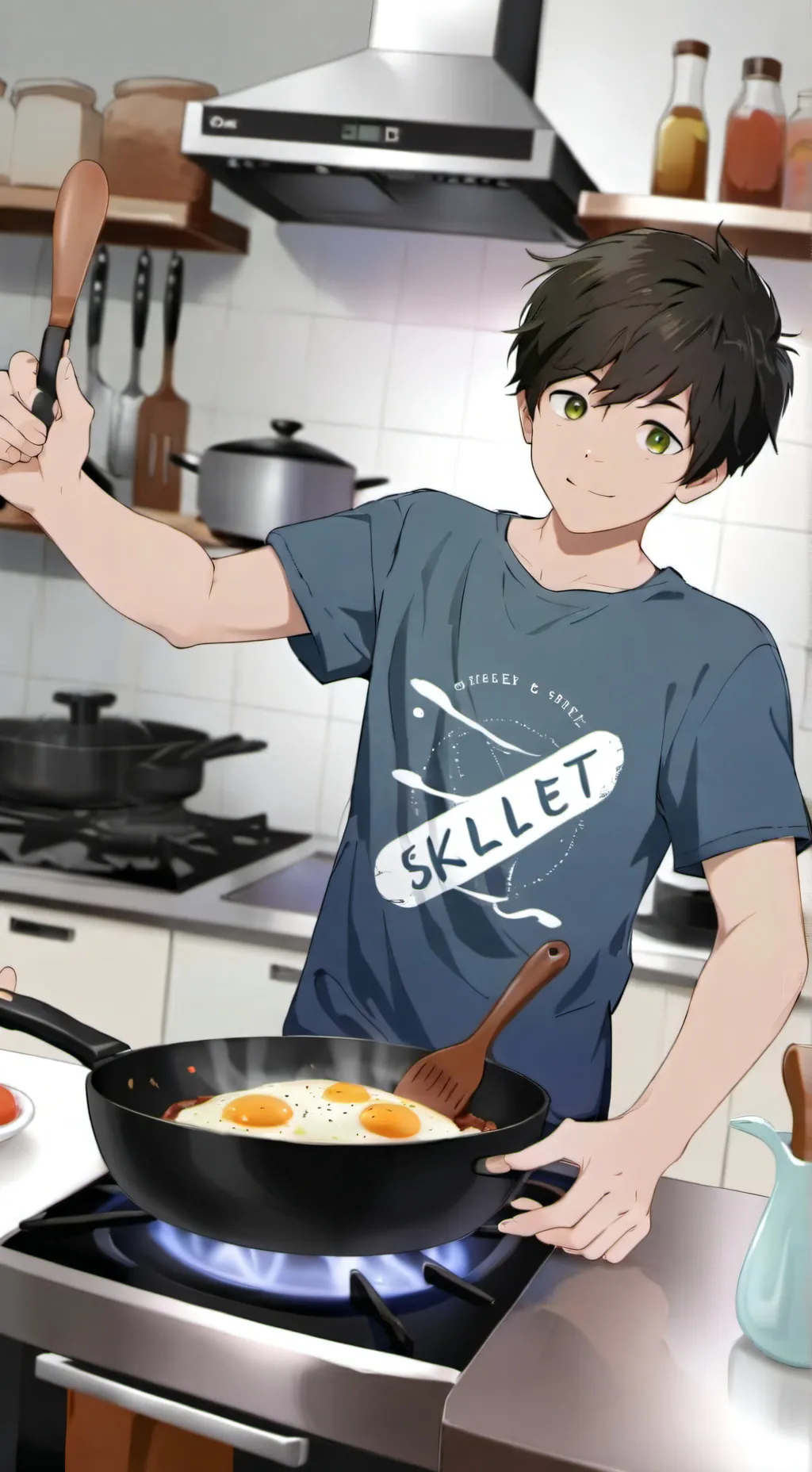 ai character: Me background