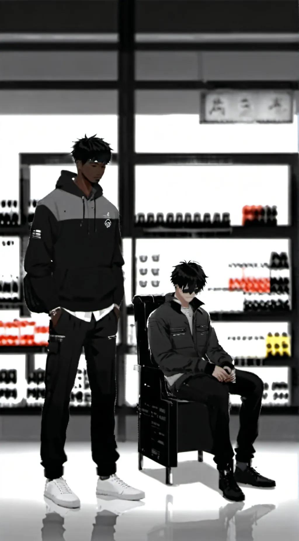 ai character: l don't know background