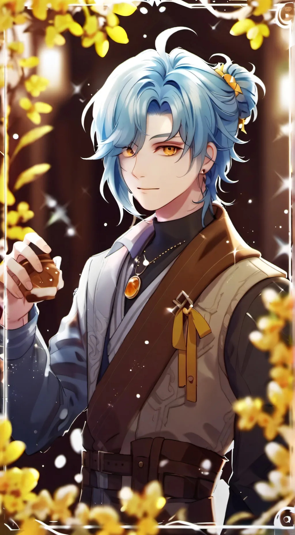 ai character: wally darling  background